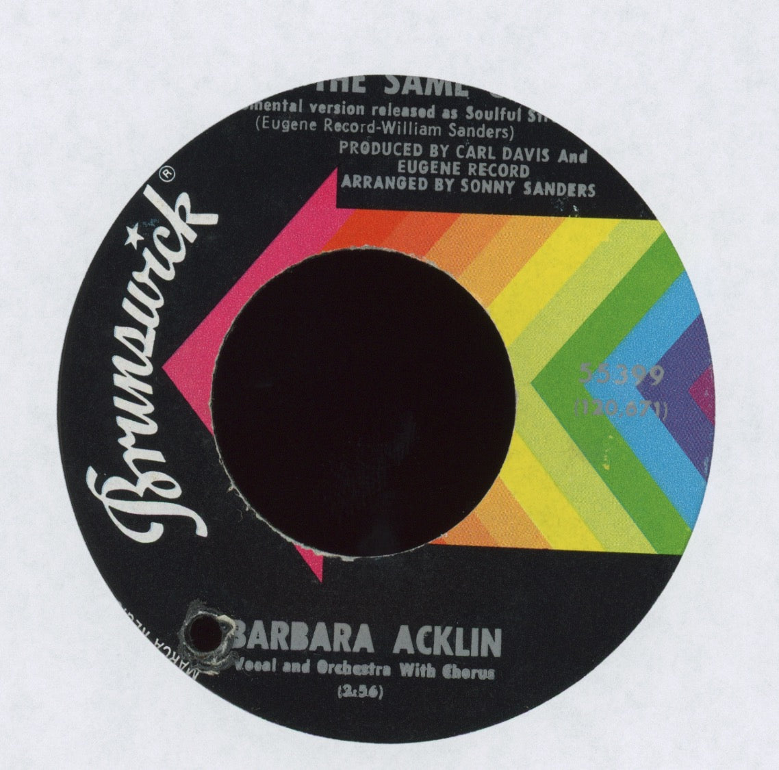 Barbara Acklin - Am I The Same Girl on Brunswick