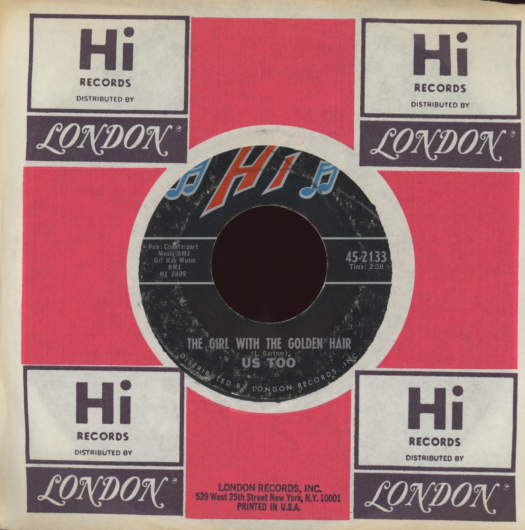 The Us Too Group - I'll Leave You Crying on Hi