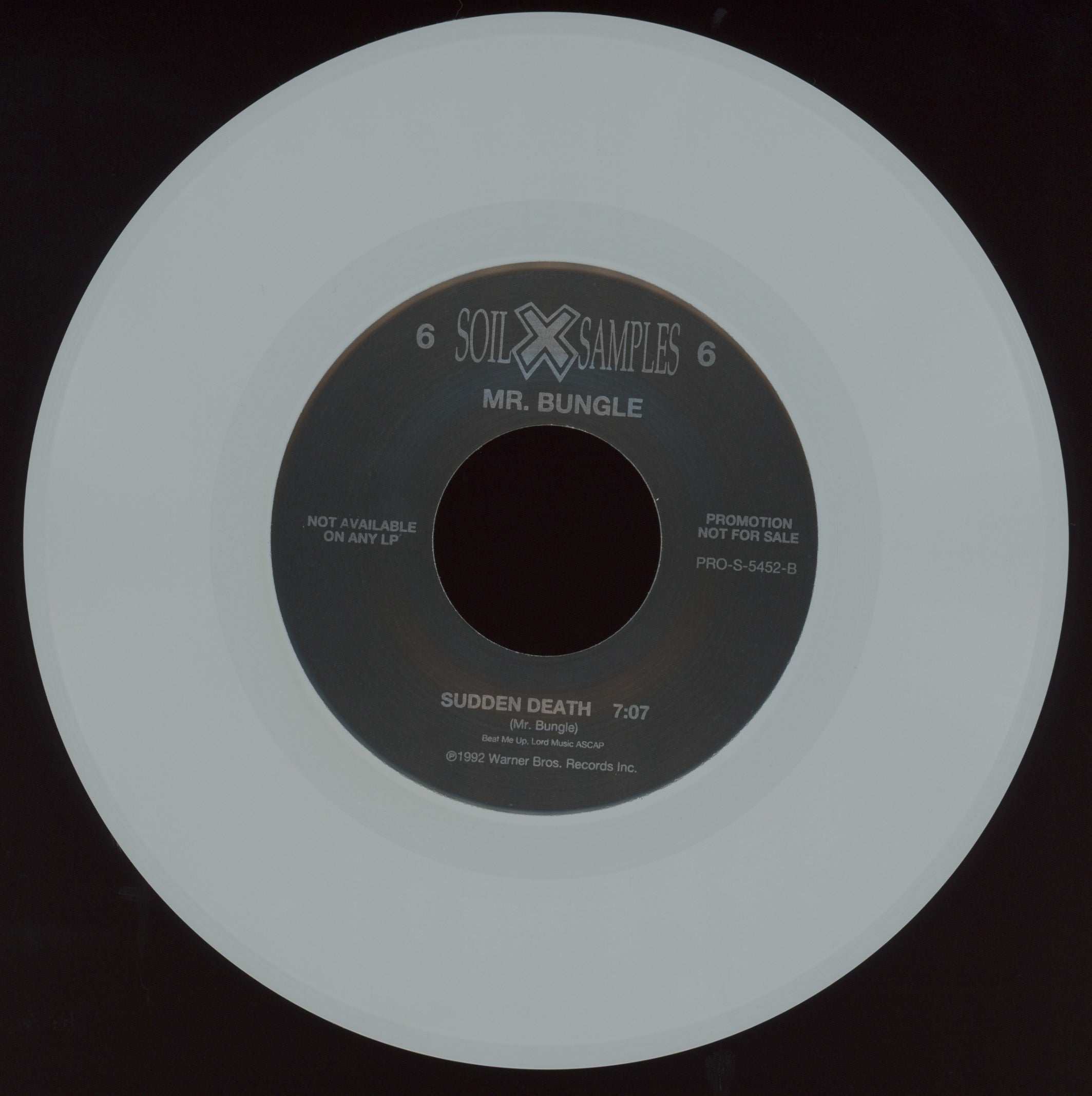 The Flaming Lips Mr. Bungle - Soil X Samples Grey Vinyl Promo
