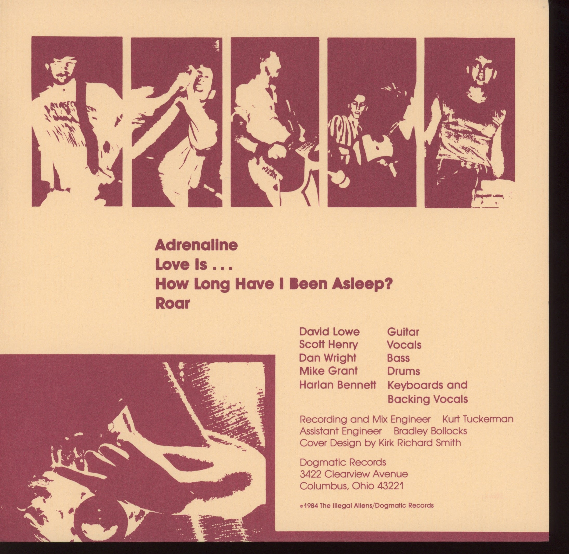 The Illegal Aliens - The Illegal Aliens on Dogmatic 7" EP