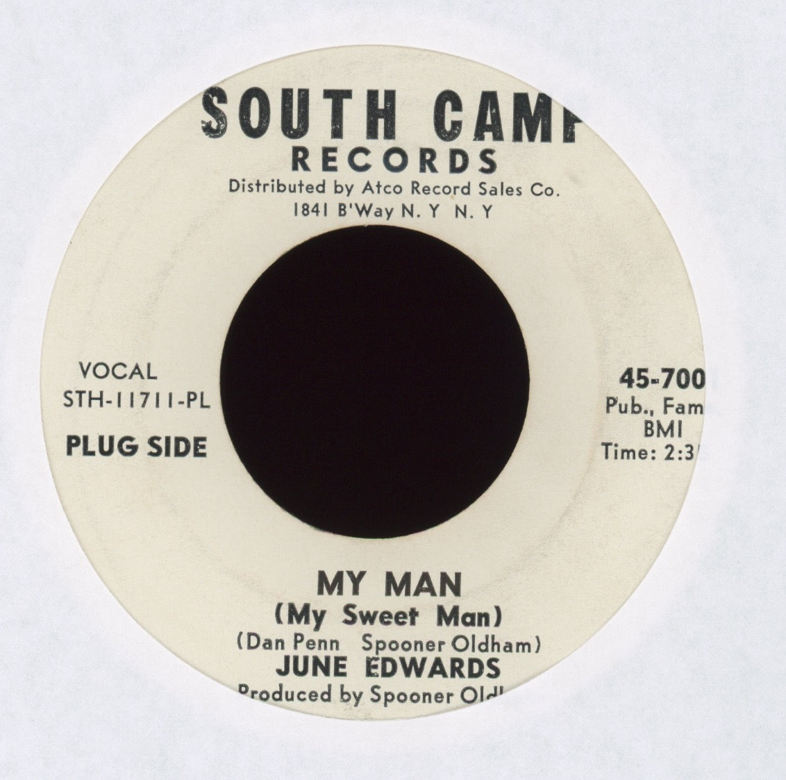 June Edwards - Heaven Help Me (I'm Falling in Love With You) on South Camp Promo