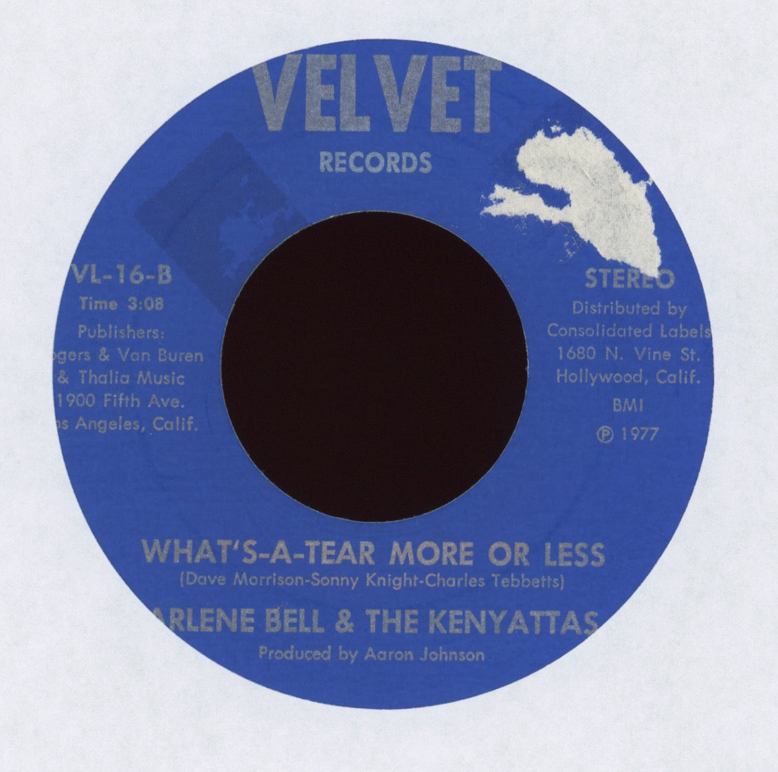 Arlene Bell - There's Something Wrong With You on Velvet