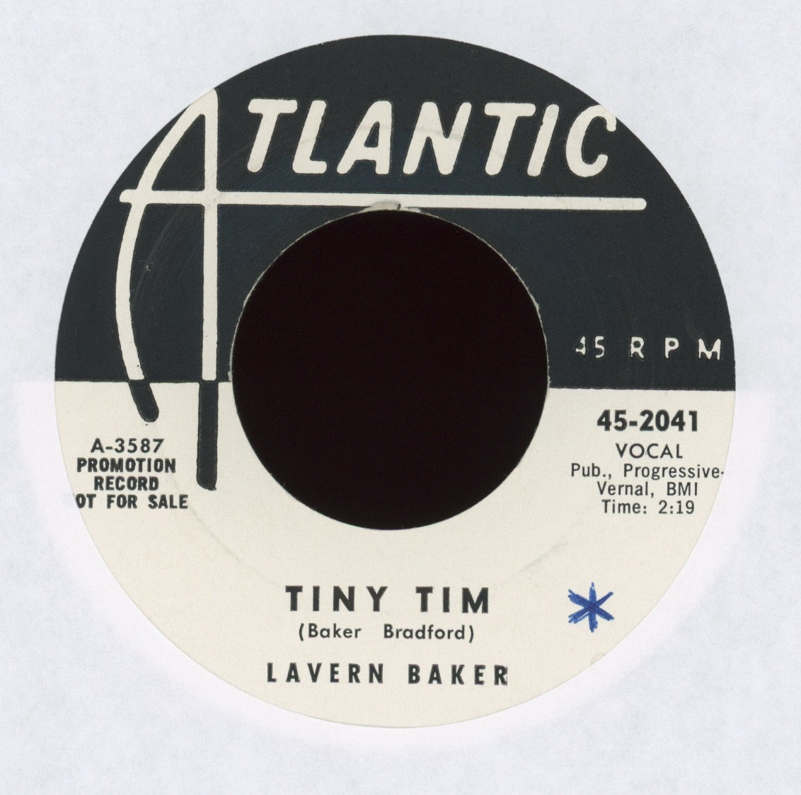 LaVern Baker - Tiny Tim on Atlantic Promo
