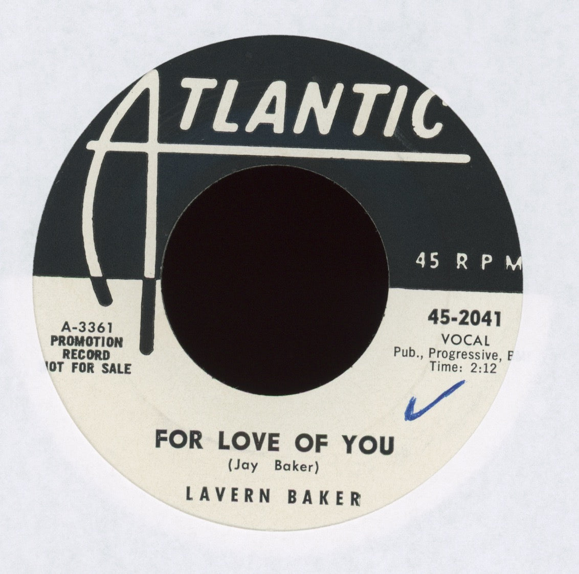 LaVern Baker - Tiny Tim on Atlantic Promo