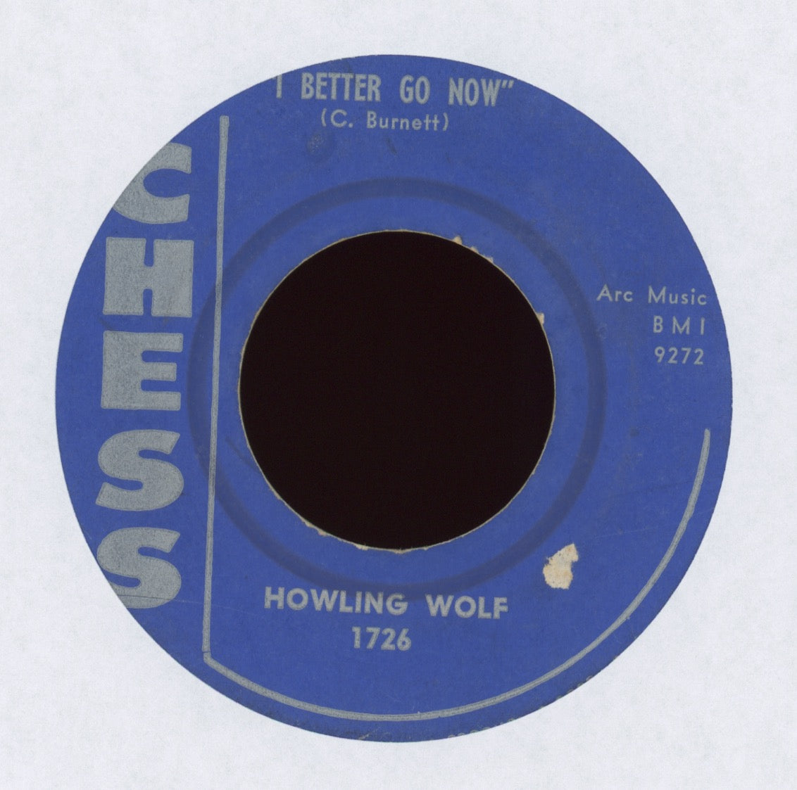 Howlin' Wolf - I Better Go Now / Howlin' Blues on Chess