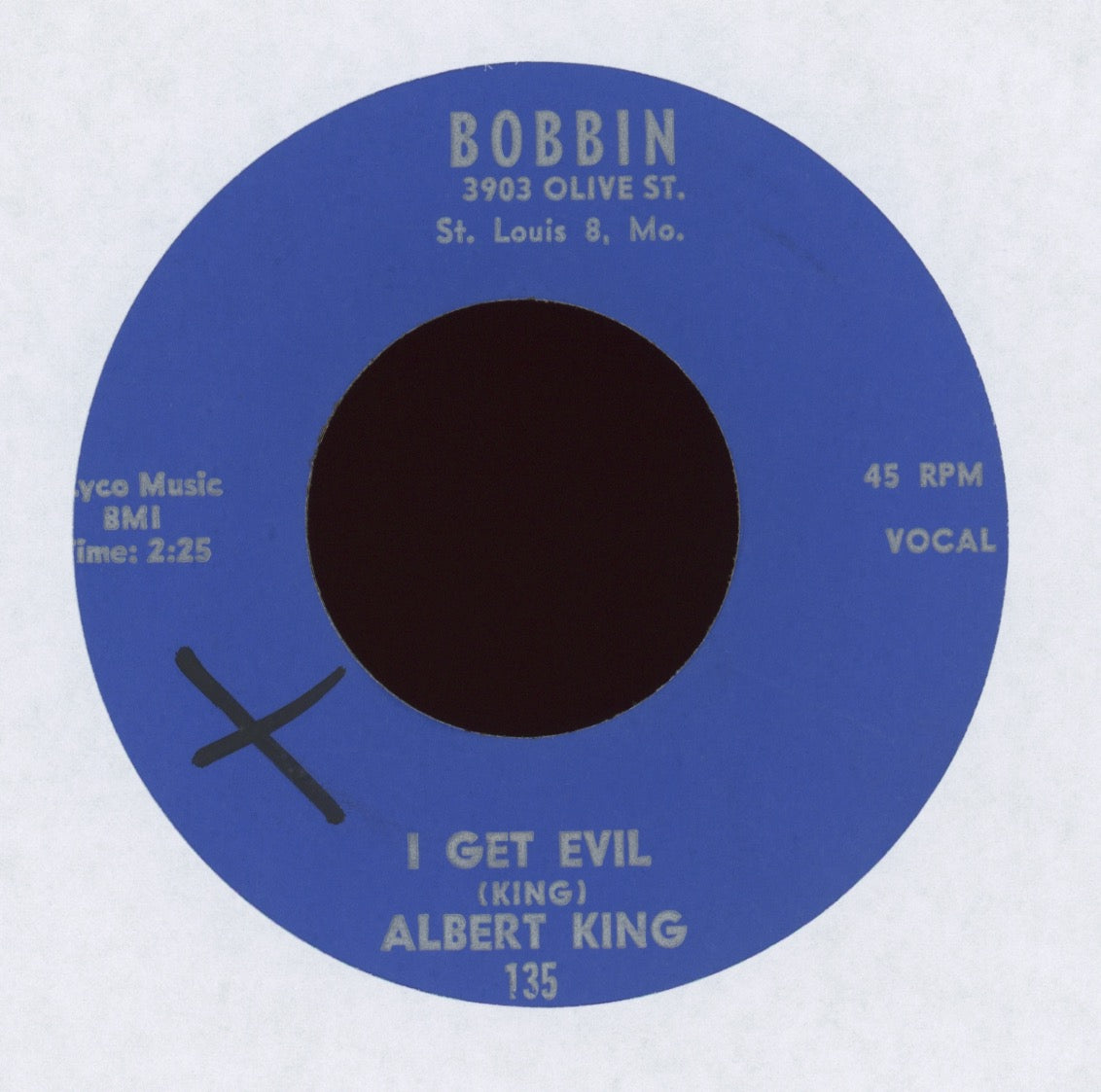 Albert King - I Get Evil on Bobbin