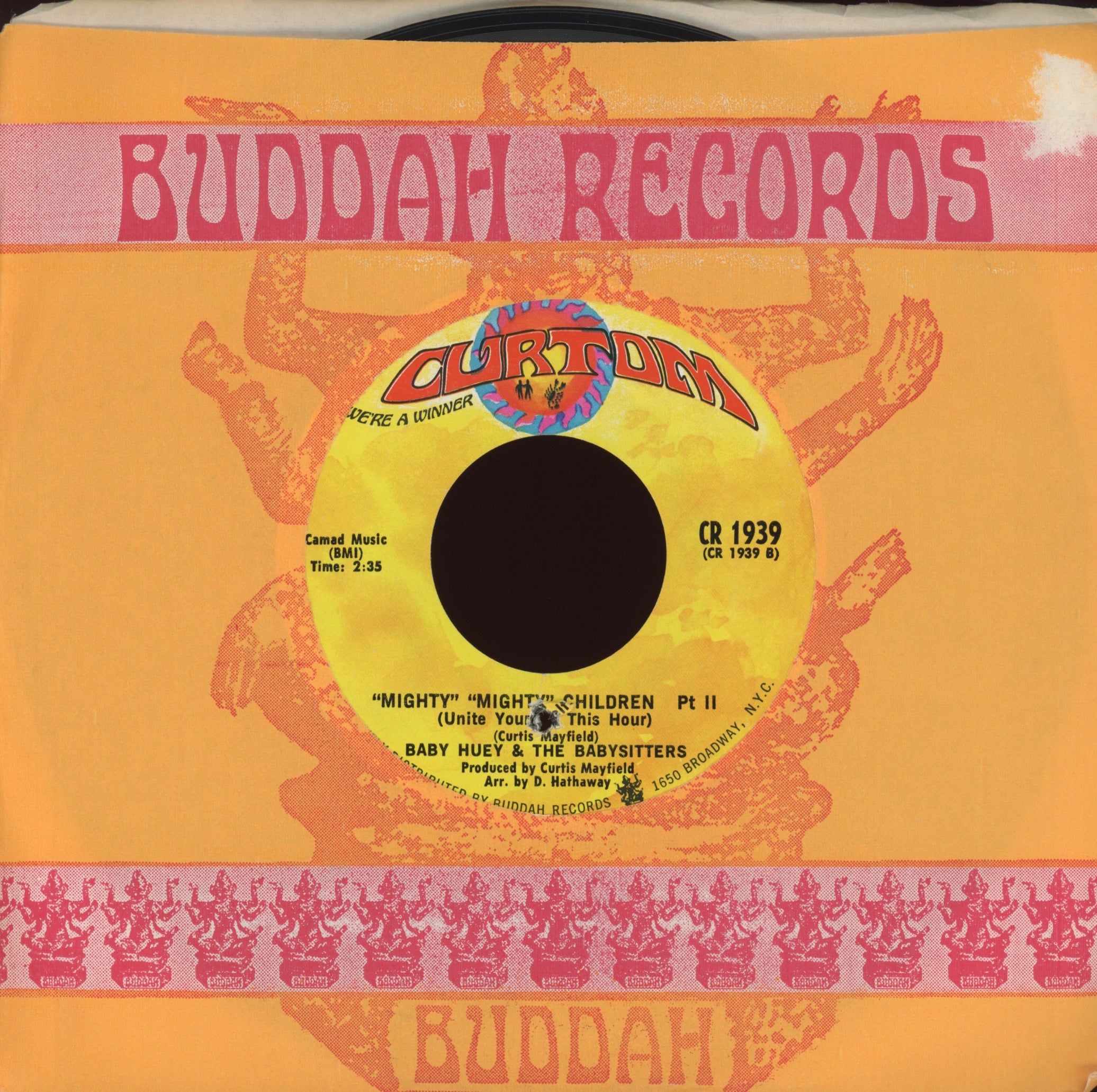 Baby Huey & The Babysitters - 'Mighty' 'Mighty' Children on Curtom