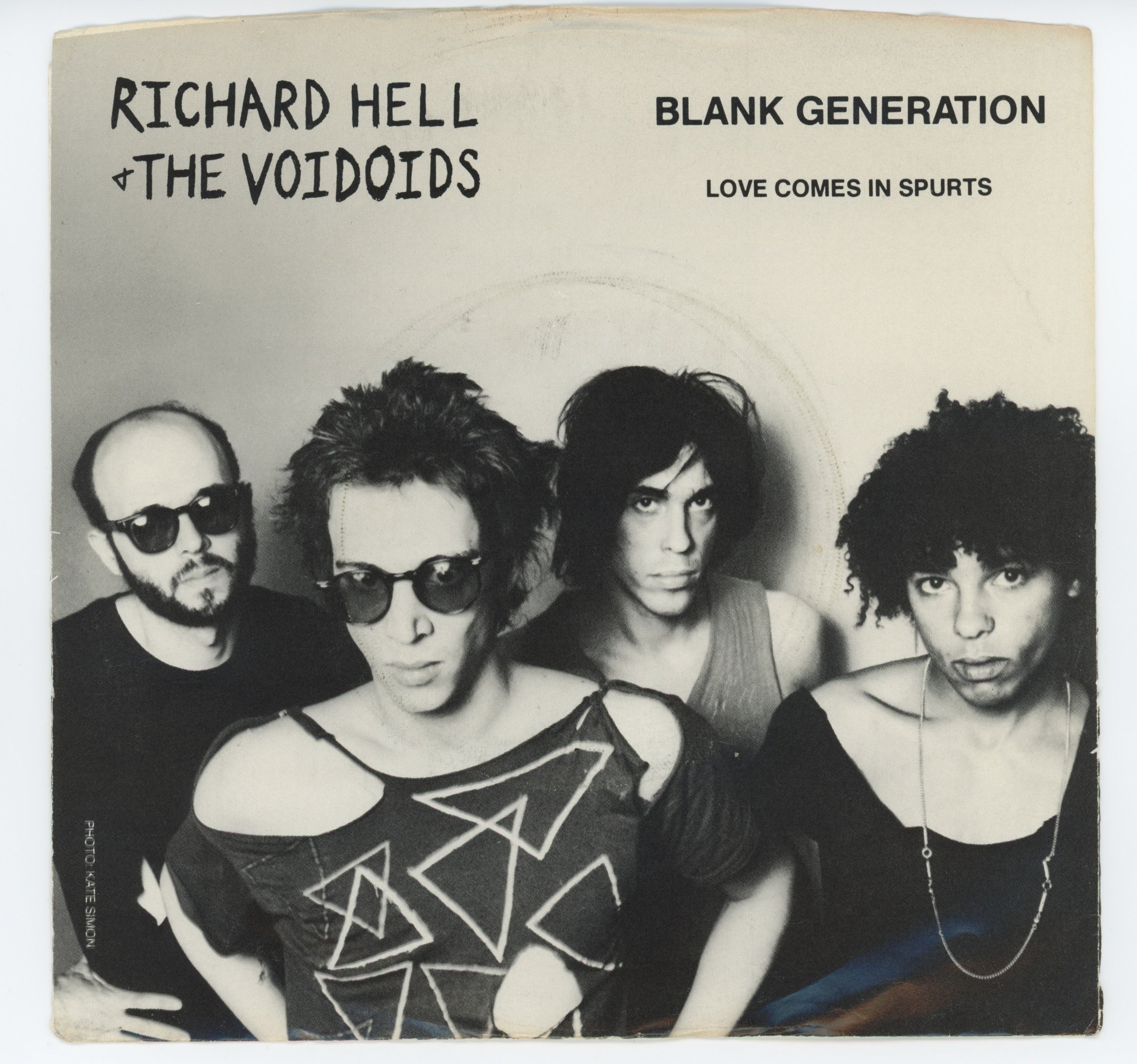 Richard Hell & The Voidoids - Blank Generation on Sire Promo
