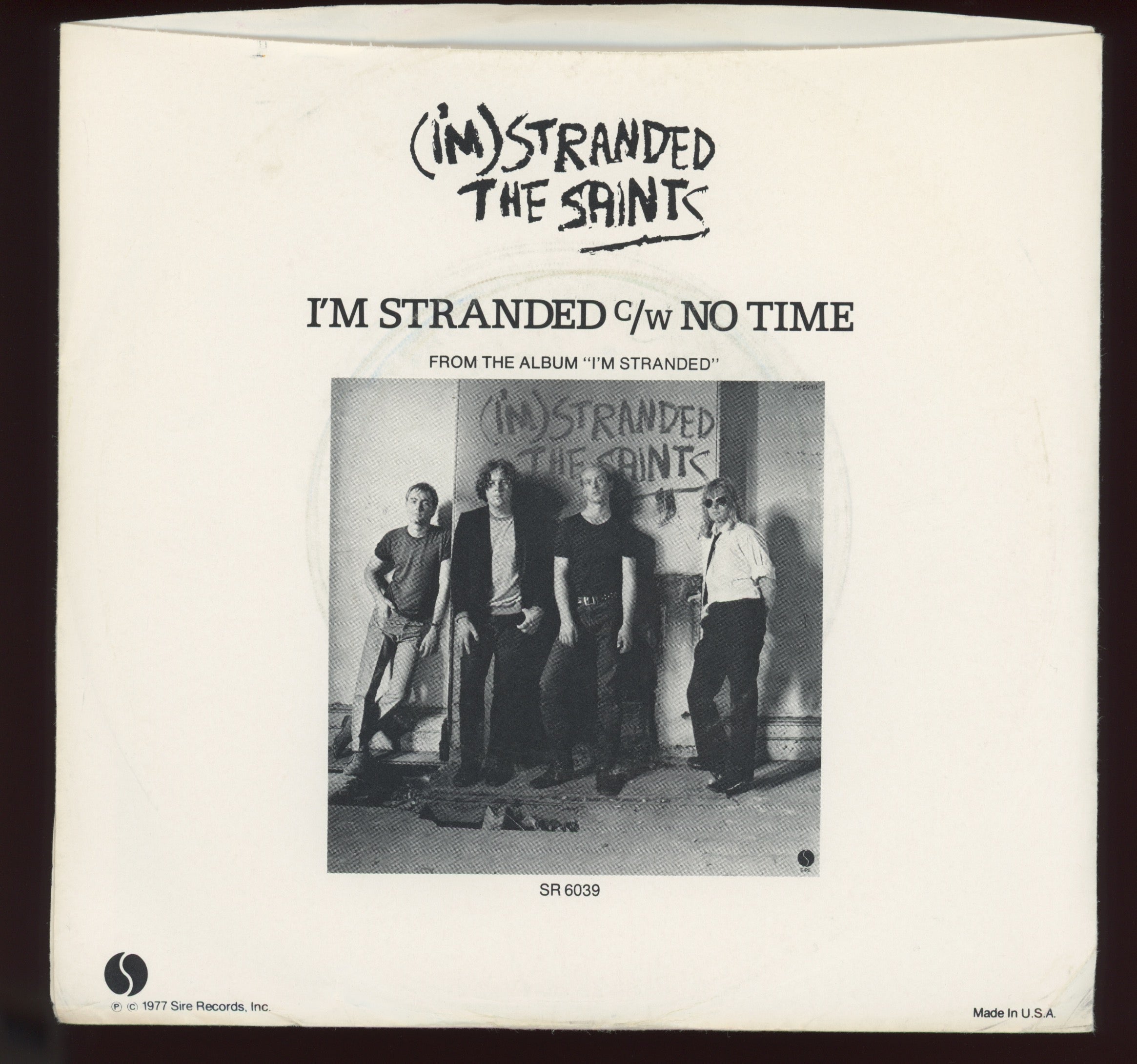 The Saints - (I'm) Stranded on Sire Promo