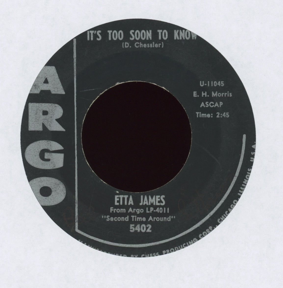 Etta James - Seven Day Fool on Argo