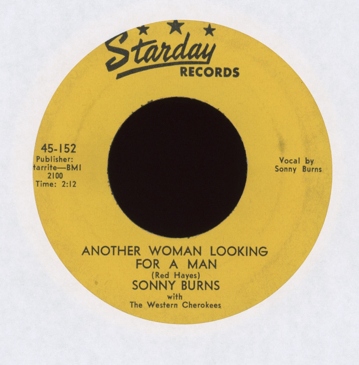 Sonny Burns - Another Woman Looking For A Man on Starday