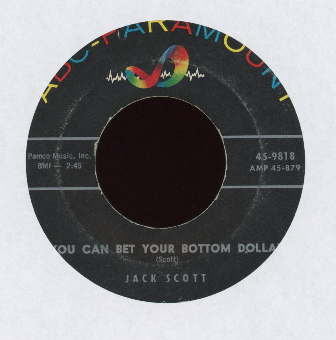 Jack Scott - Baby, She's Gone on ABC Paramount