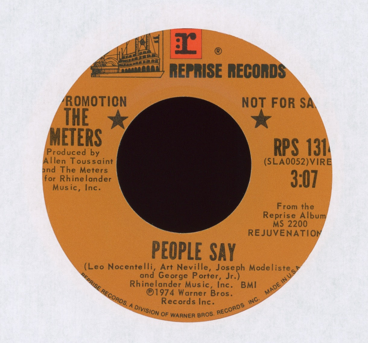 The Meters - People Say on Reprise Promo