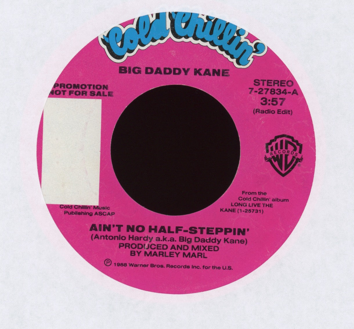 Big Daddy Kane - Ain't No Half-Steppin' on Cold Chillin' Promo