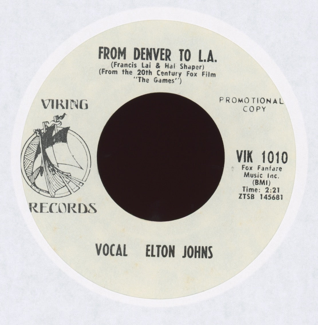 Elton John - From Denver To L.A. on Viking