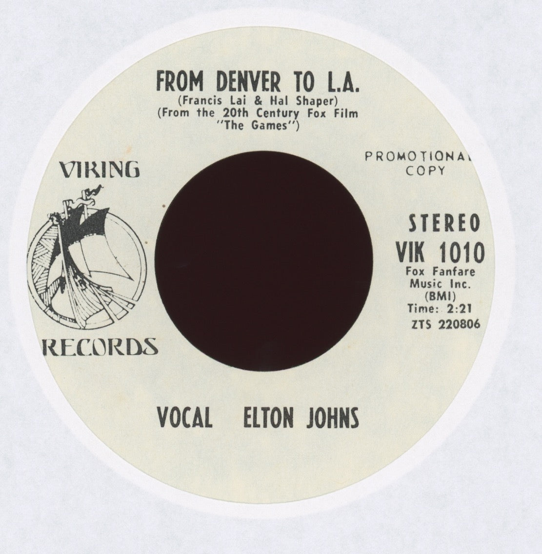 Elton John - From Denver To L.A. on Viking