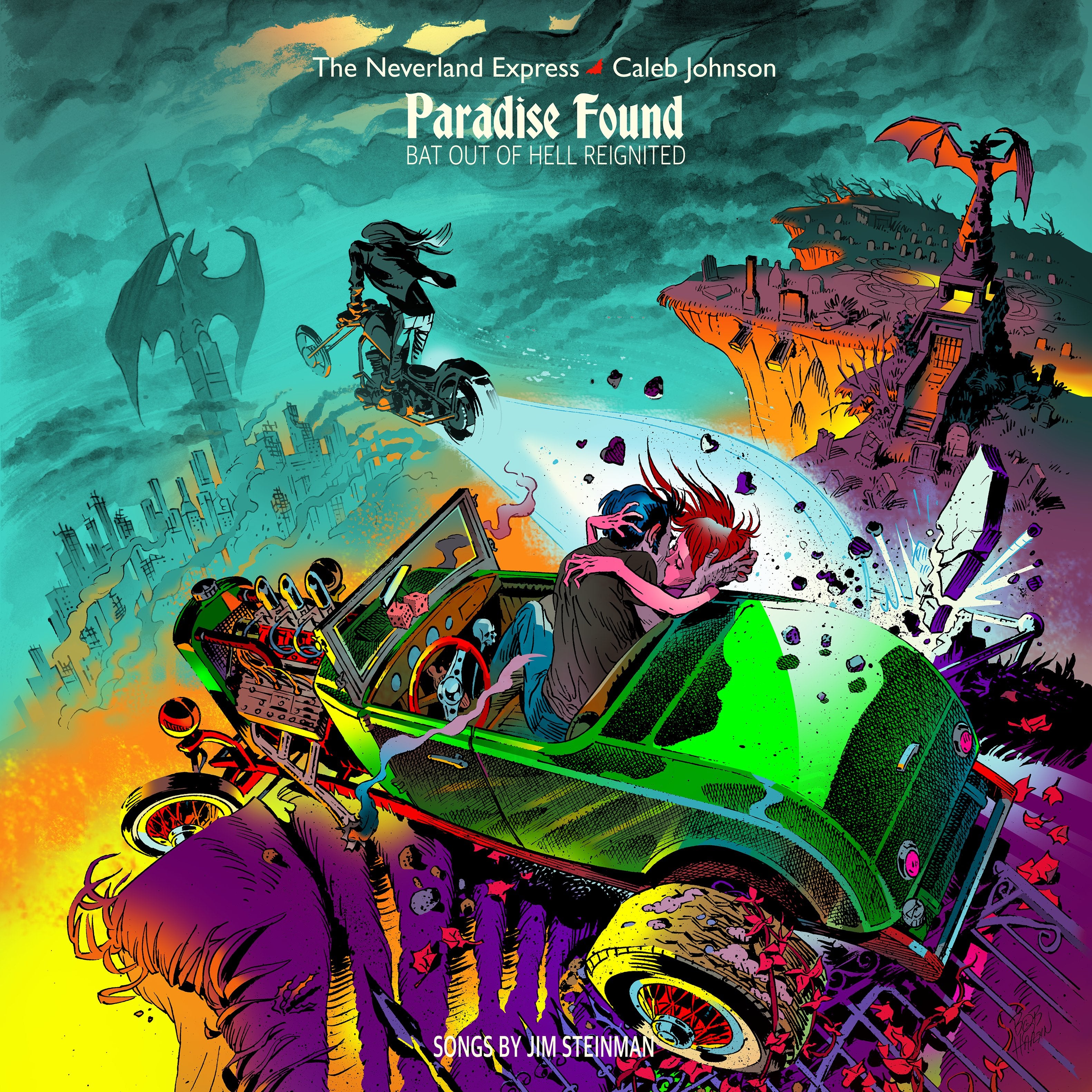 Neverland Express & Caleb Johnson - Paradise Found: Bat Out Of Hell Reignited