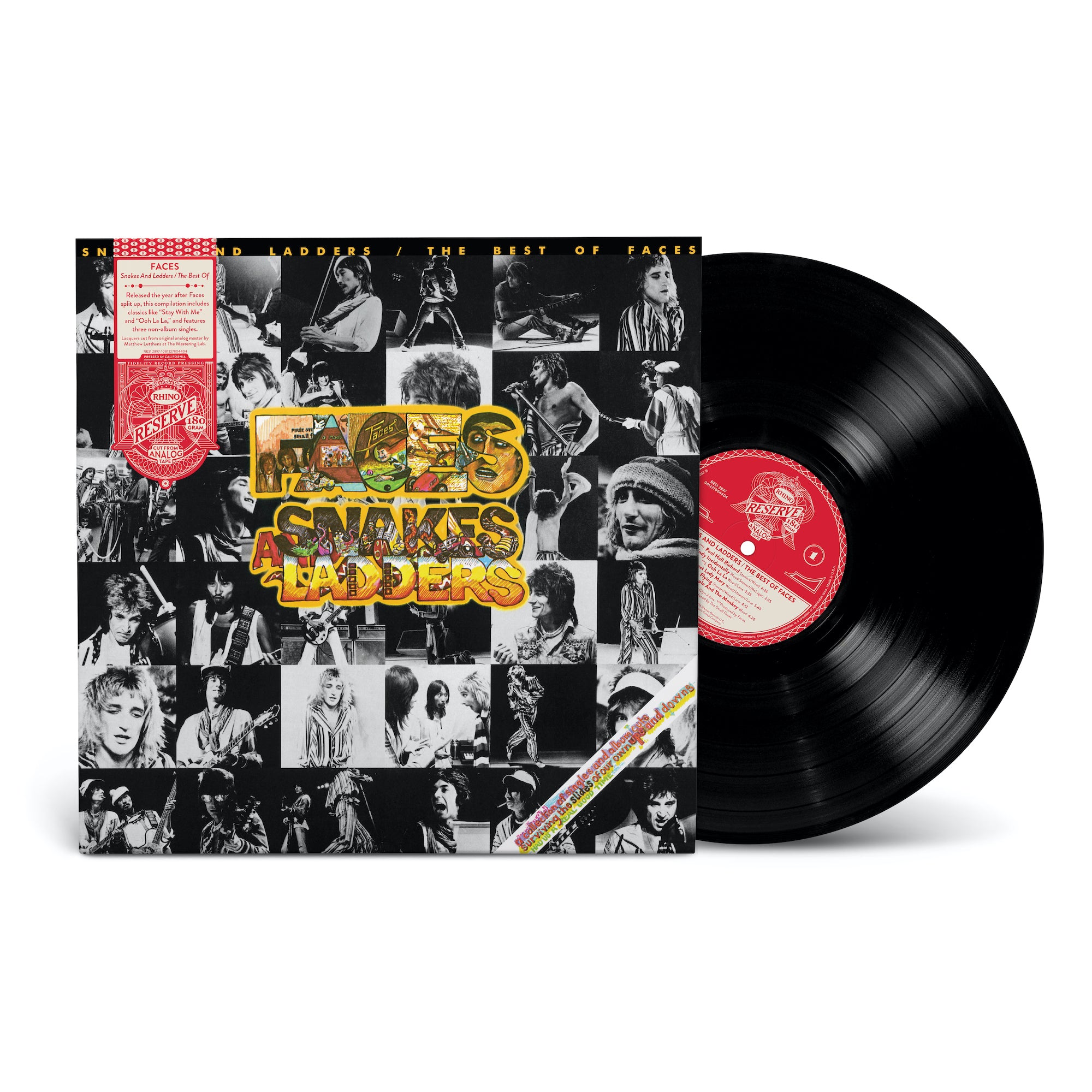 [PRE-ORDER] Faces - Snakes And Ladders: The Best [Rhino Reserve] [Rhino Spirit Of '76 Exclusive] [Release Date: 07/17/2026]