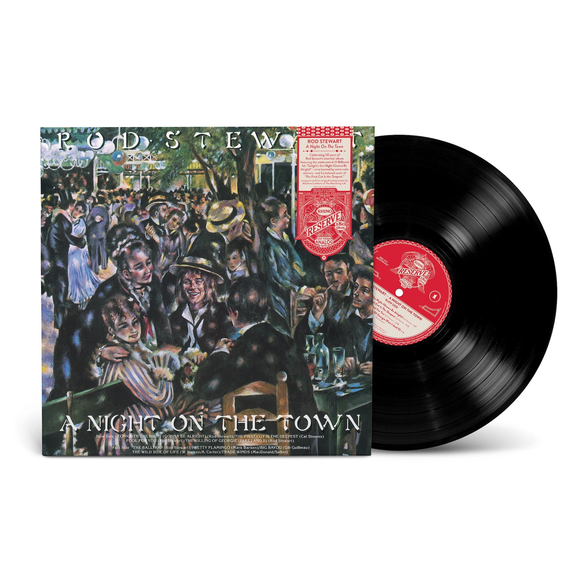 [PRE-ORDER] Rod Stewart - A Night On The Town [Rhino Reserve] [Rhino Spirit Of '76 Exclusive] [Release Date: 07/24/2026]