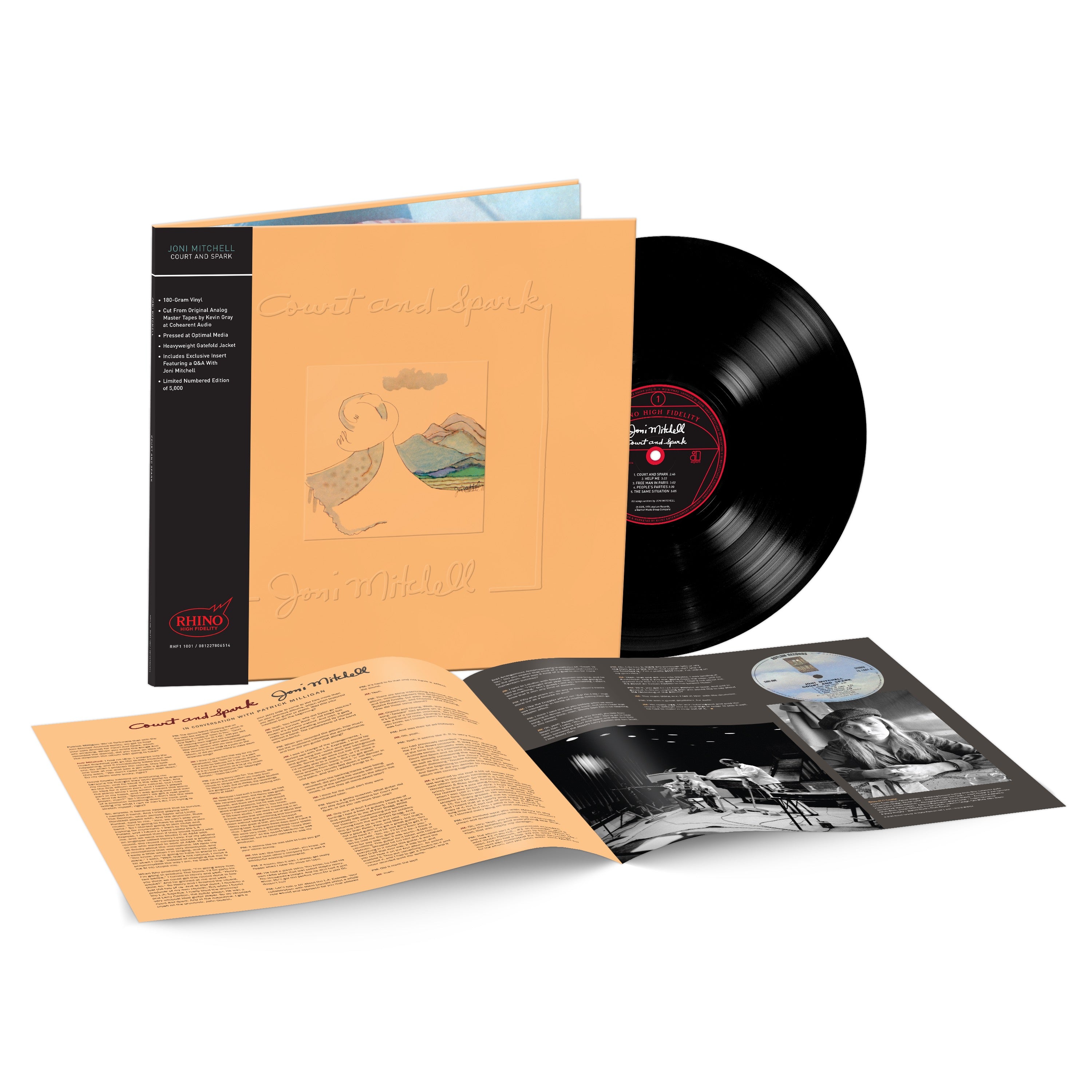 [PRE-ORDER] Joni Mitchell - Court And Spark [Rhino HiFi] [ROCKtober 2026] [Release Date: 10/16/2026]