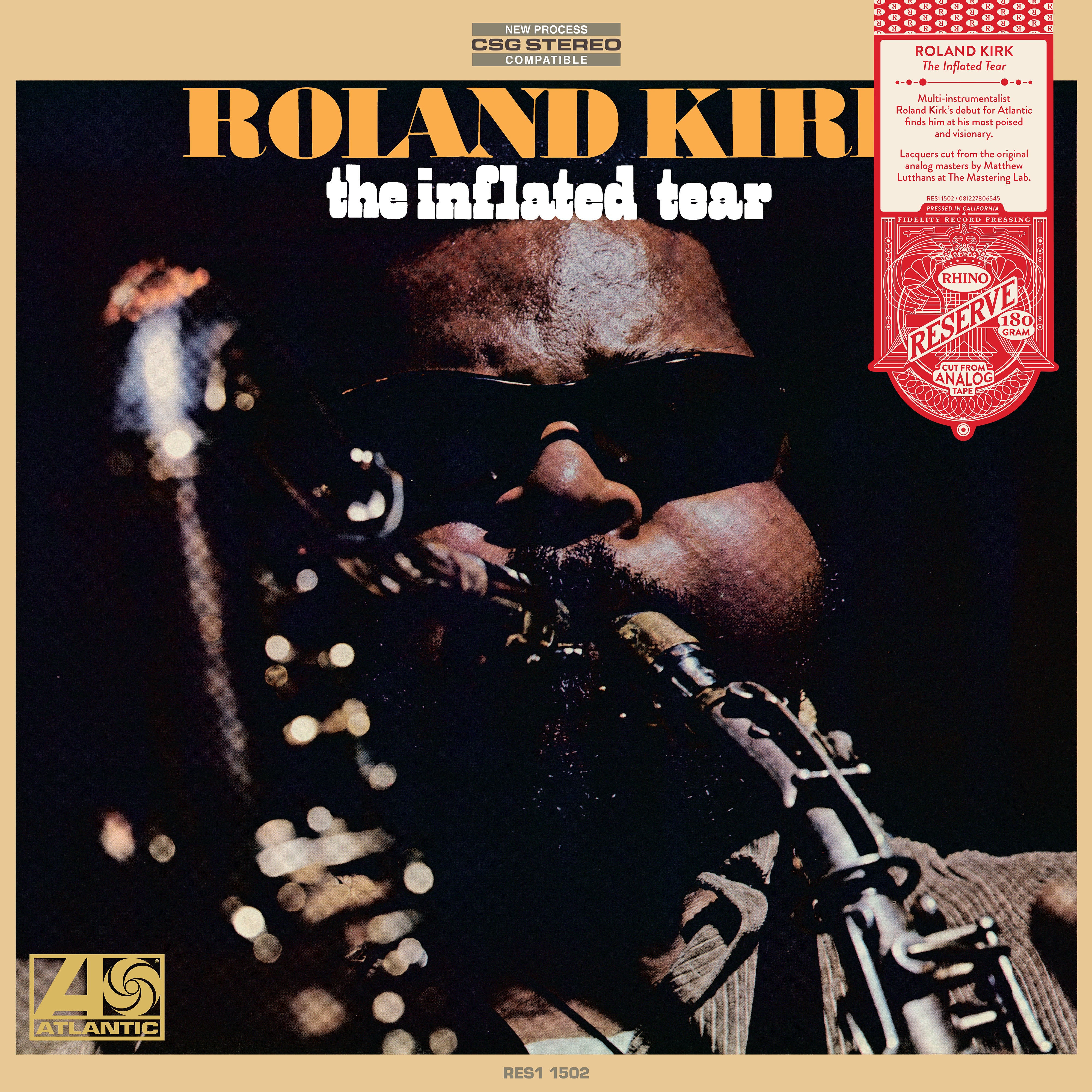 [PRE-ORDER] Roland Kirk - The Inflated Tear [Rhino SYEOR 2026] [Rhino Reserve] [Release Date: 01/09/2026]
