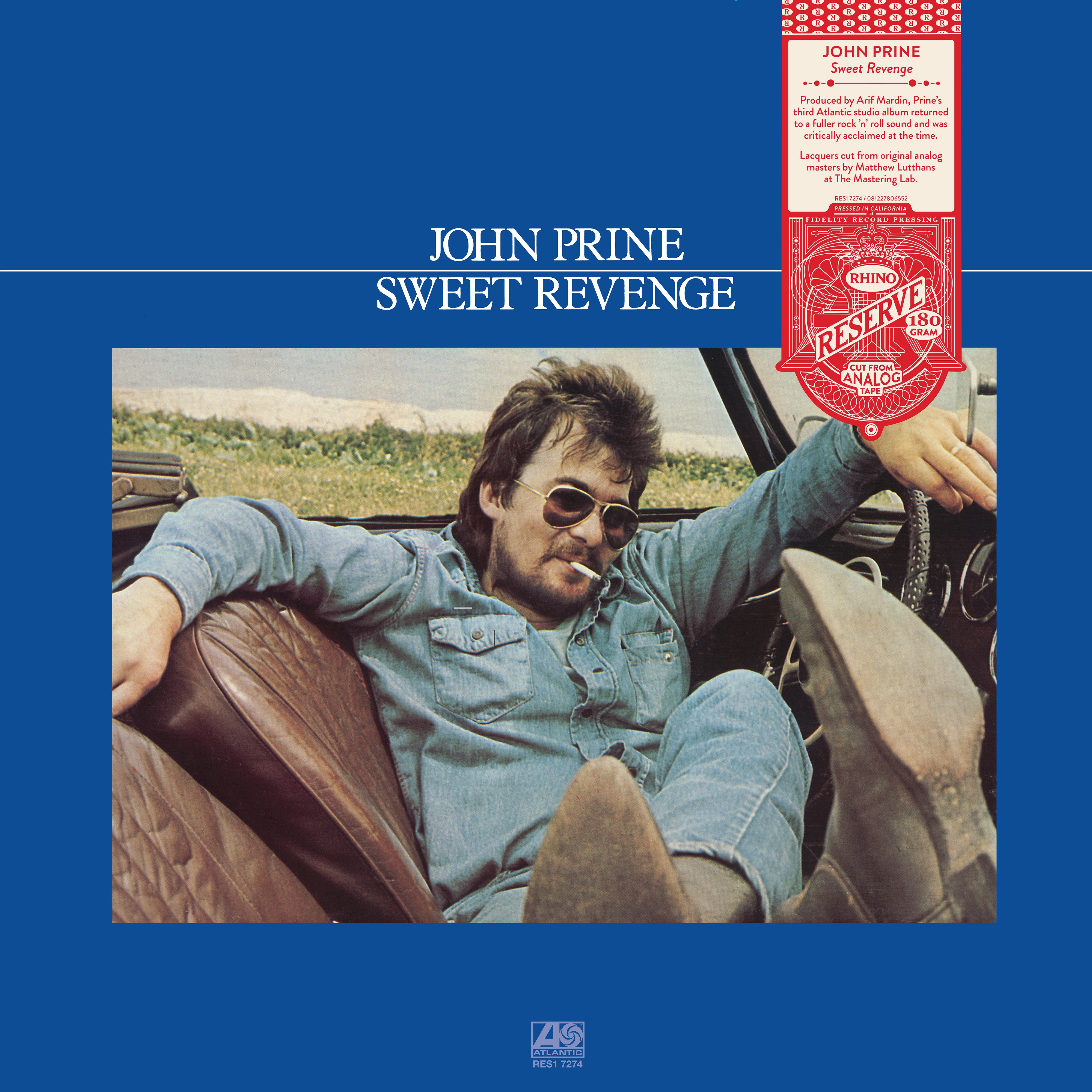 [PRE-ORDER] John Prine - Sweet Revenge [Rhino SYEOR 2026] [Rhino Reserve] [Release Date: 01/02/2026]