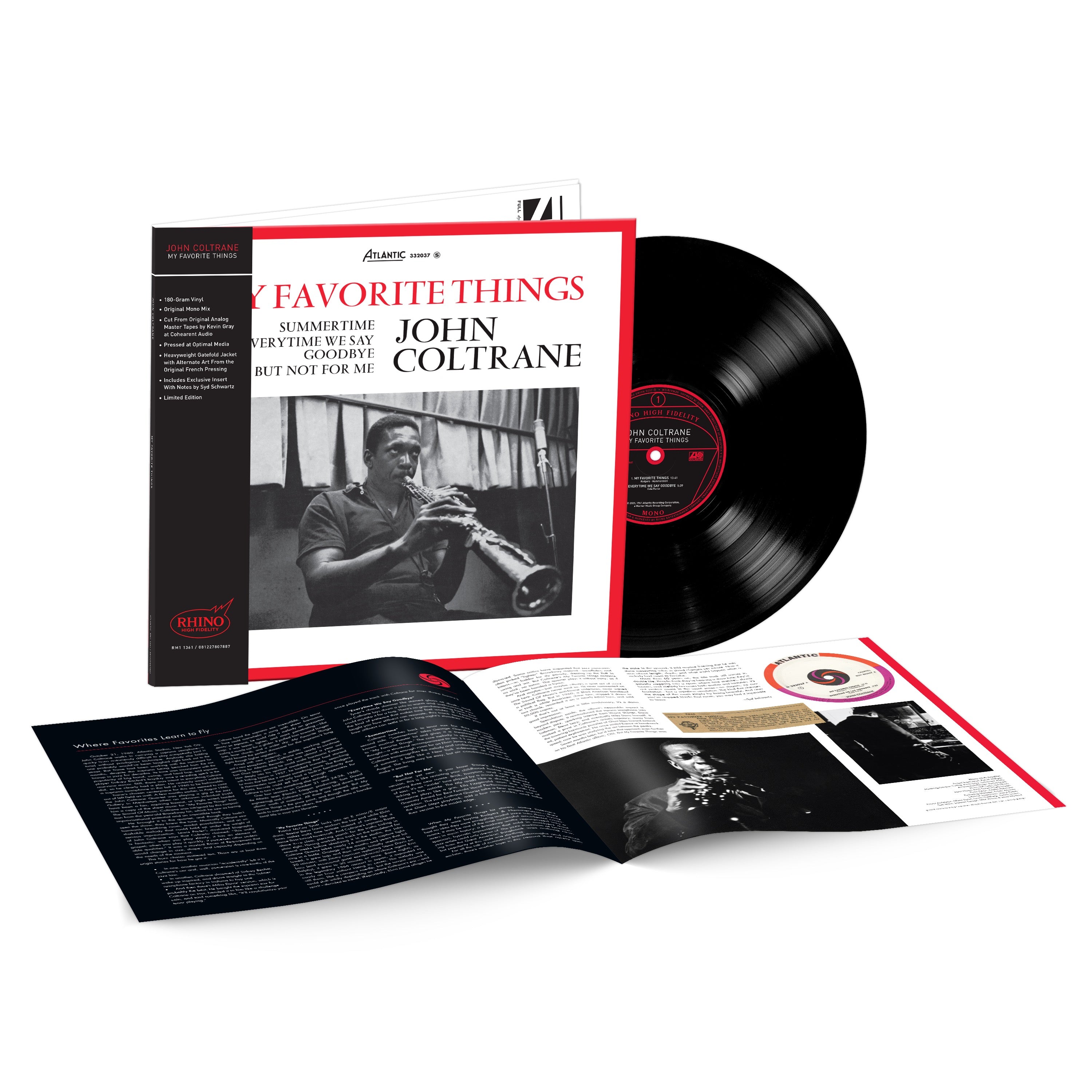 [PRE-ORDER] John Coltrane - My Favorite Things [Rhino SYEOR 2026] [Rhino Hifi] [Release Date: 01/09/2026]