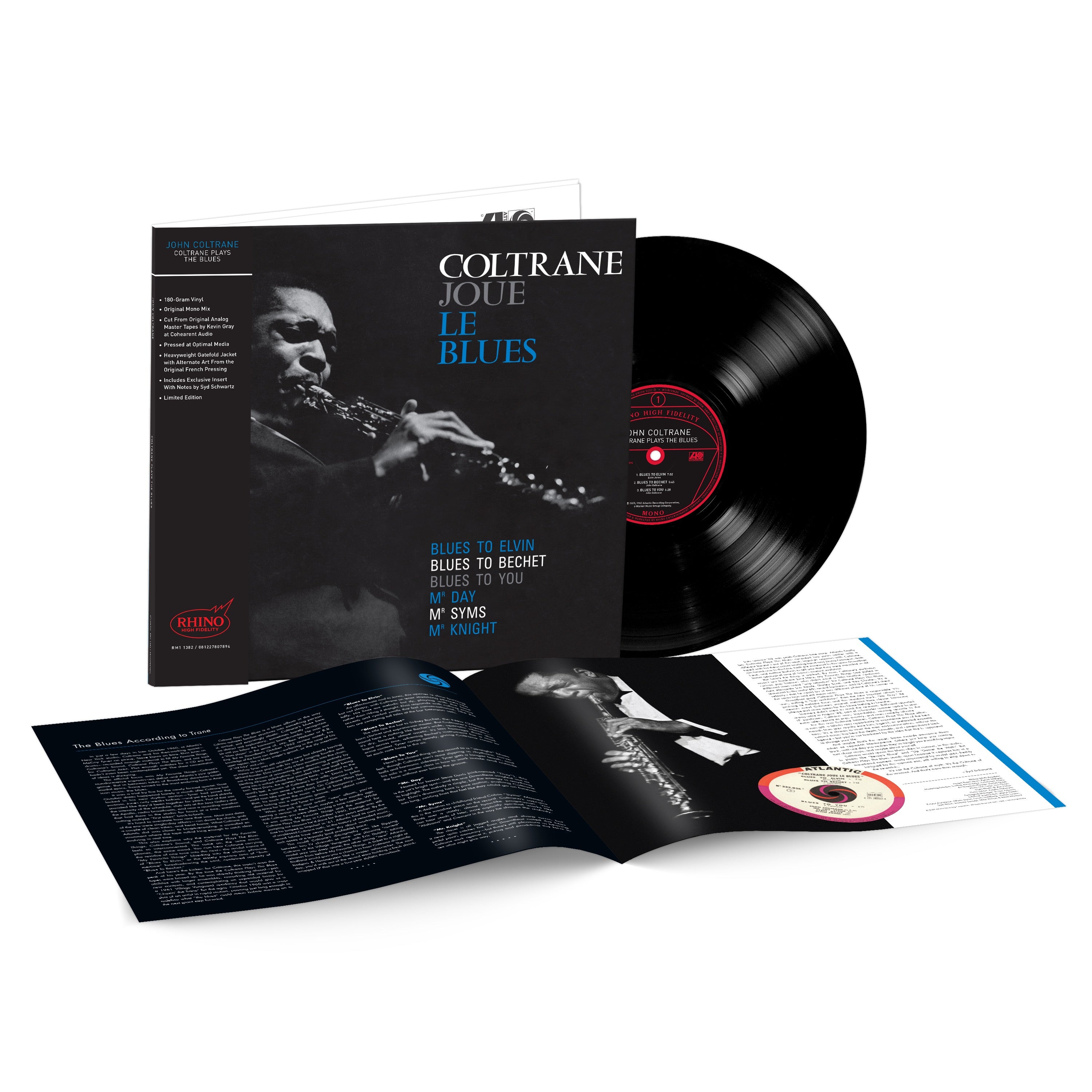 [PRE-ORDER] John Coltrane - Coltrane Plays The Blues [Rhino SYEOR 2026] [Rhino Hifi] [Release Date: 01/09/2026]