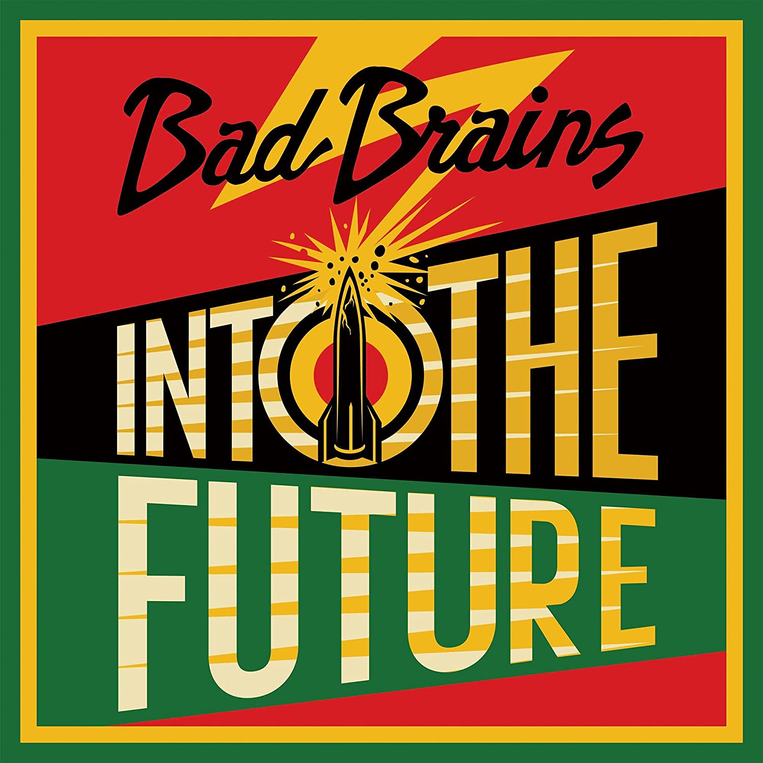 [DAMAGED] Bad Brains - Into the Future (Alternate Shepard Fairey Cover)