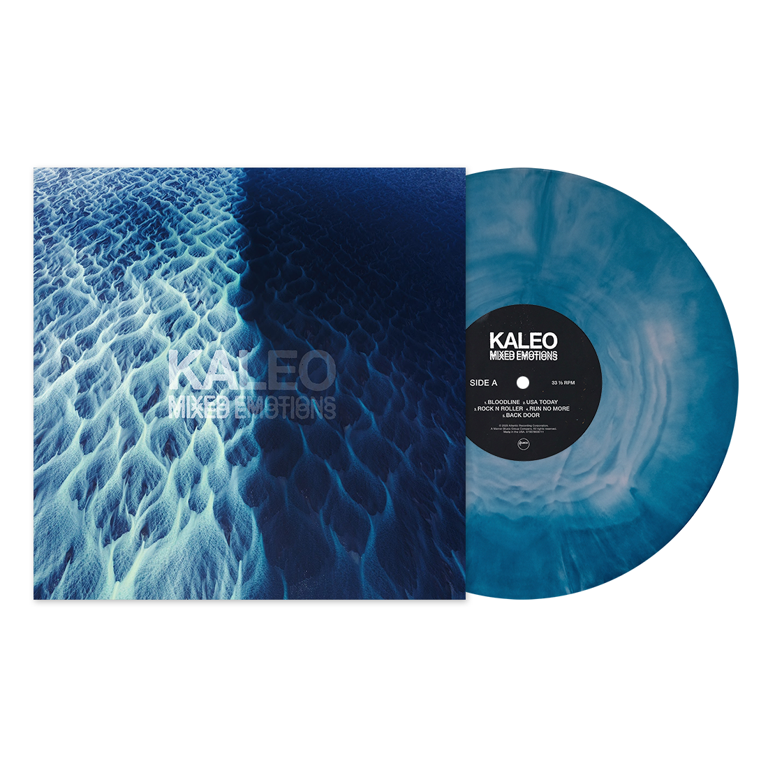 Kaleo - Mixed Emotions [Indie-Exclusive Translucent Marble Blue & White Vinyl]