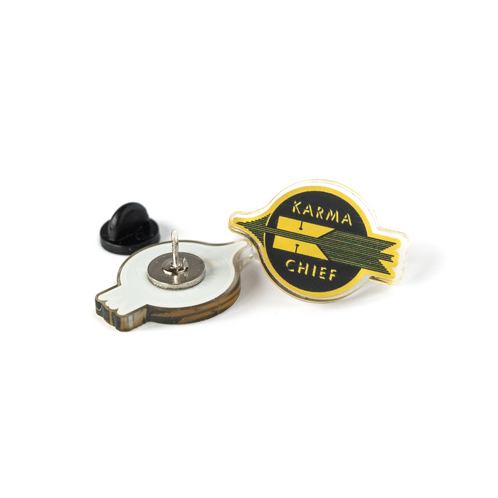 Karma Chief Logo Pin