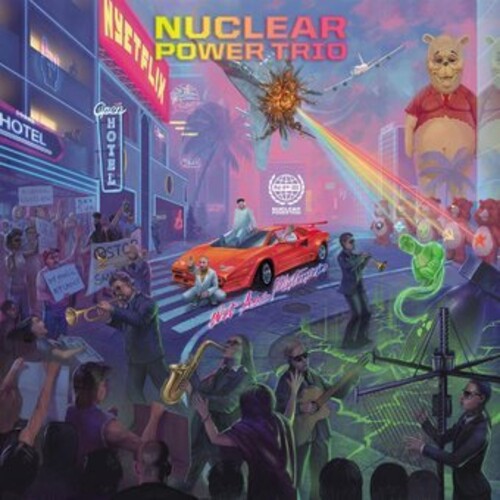 Nuclear Power Trio - Wet Ass Plutonium [Coke Bottle Clear w/ Hot Pink Vinyl]