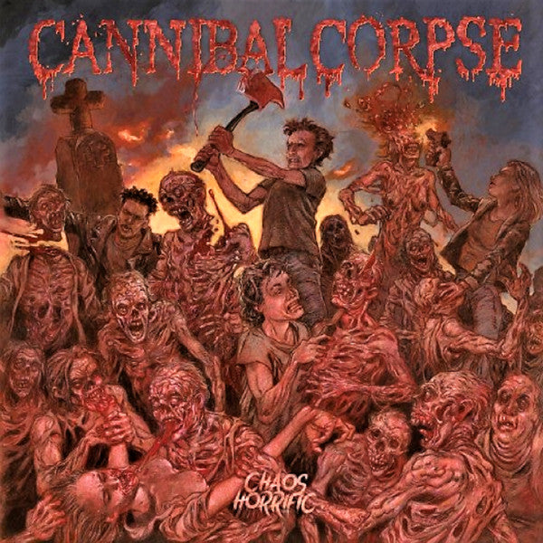 Cannibal Corpse - Chaos Horrific [Red & Orange Splatter Vinyl]