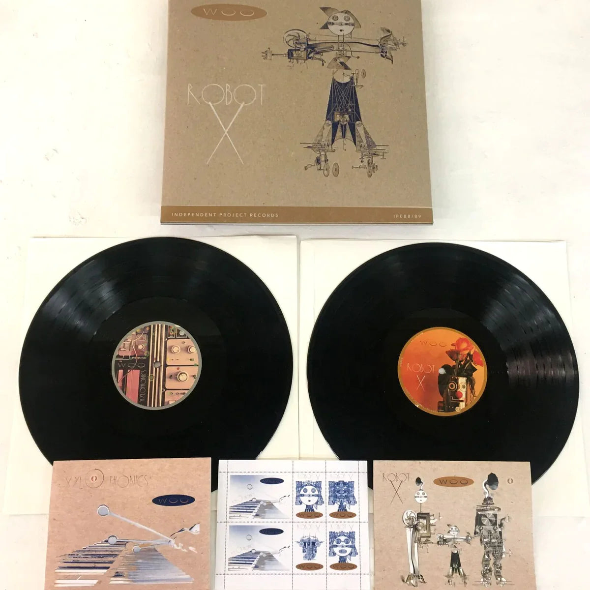 Woo - Xylophonics + Robot X [Clear Vinyl]