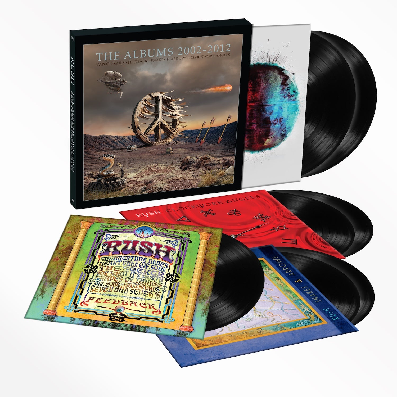 [PRE-ORDER] Rush - The Albums 2002-2012 [ROCKtober 2025] [7-lp Box Set] [Release Date: 10/31/2025]