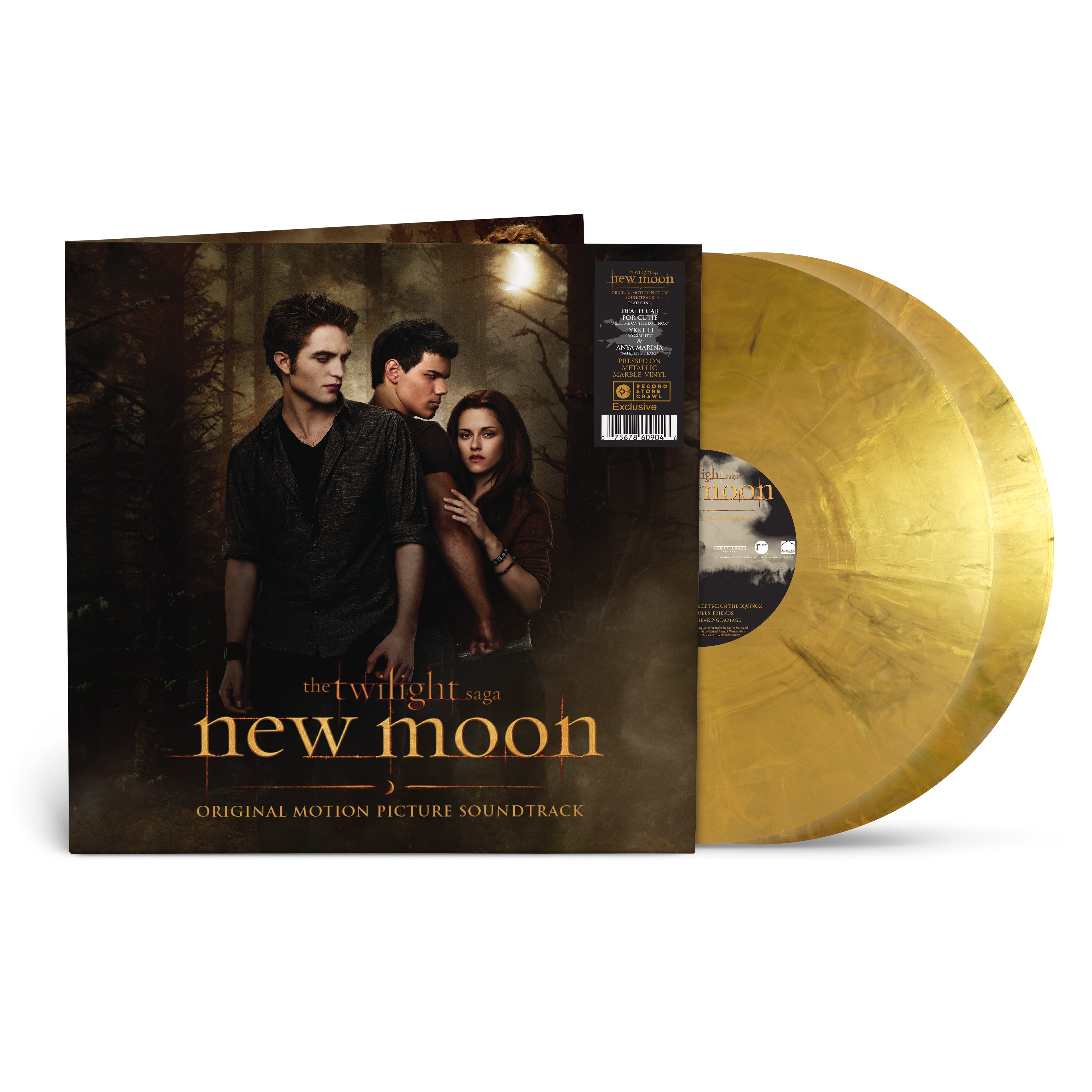 [PRE-ORDER] Various - The Twilight Saga: New Moon (Original Soundtrack) [2-lp Metallic Marble Vinyl] [Release Date: 10/31/2025]