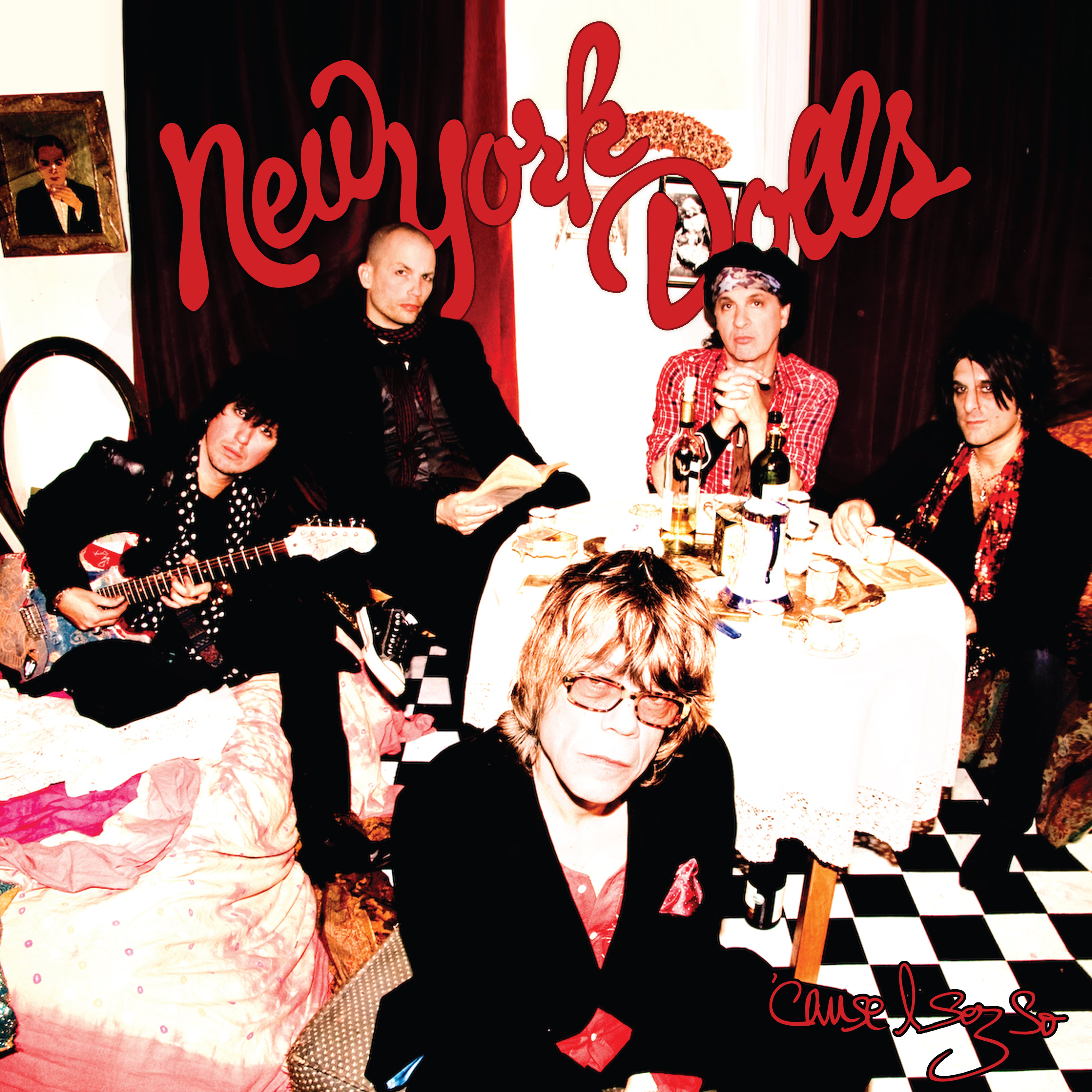 [PRE-ORDER] New York Dolls - Cuz I Sez So [ROCKtober 2025] [Red Vinyl] [Release Date: 10/03/2025]