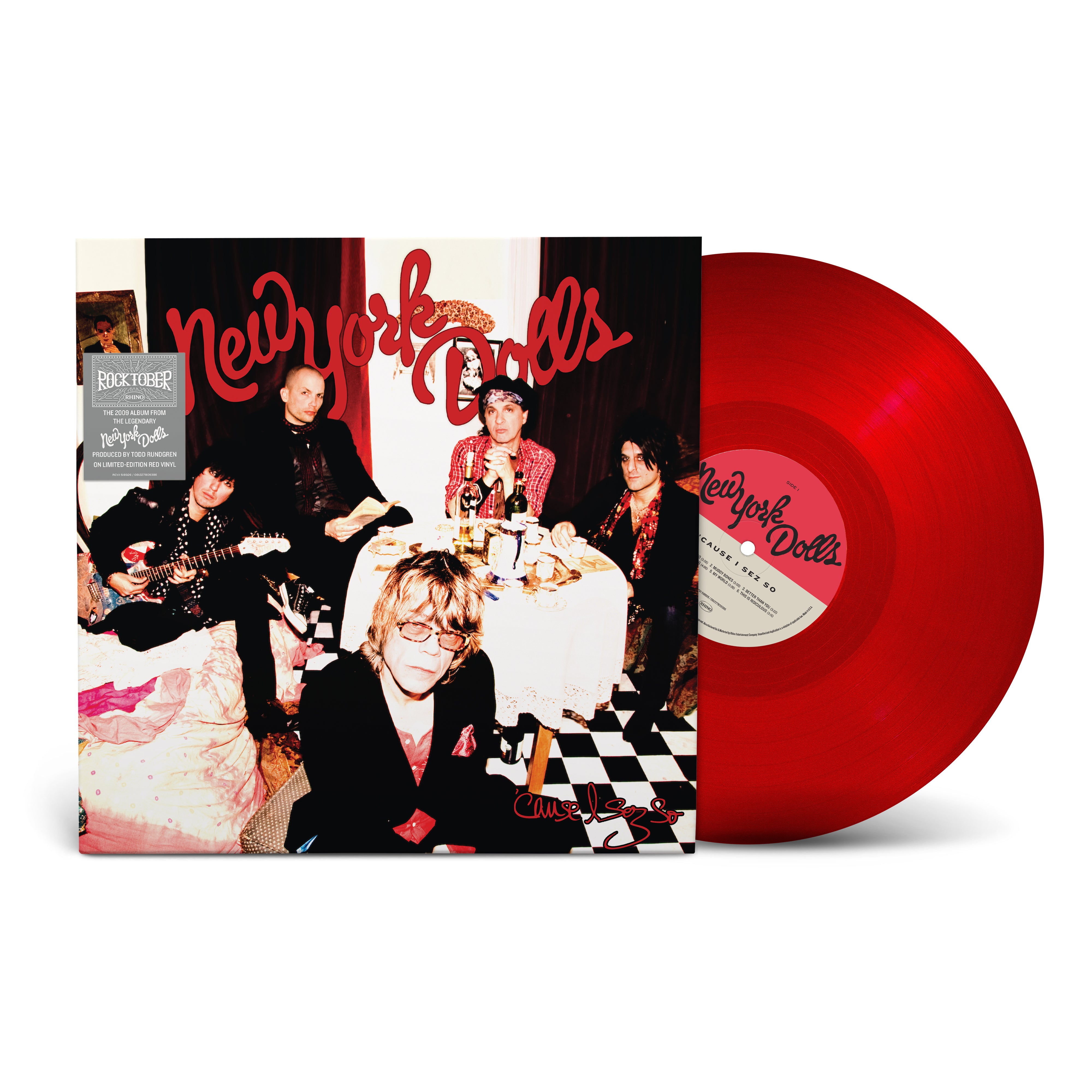 [PRE-ORDER] New York Dolls - Cuz I Sez So [ROCKtober 2025] [Red Vinyl] [Release Date: 10/03/2025]