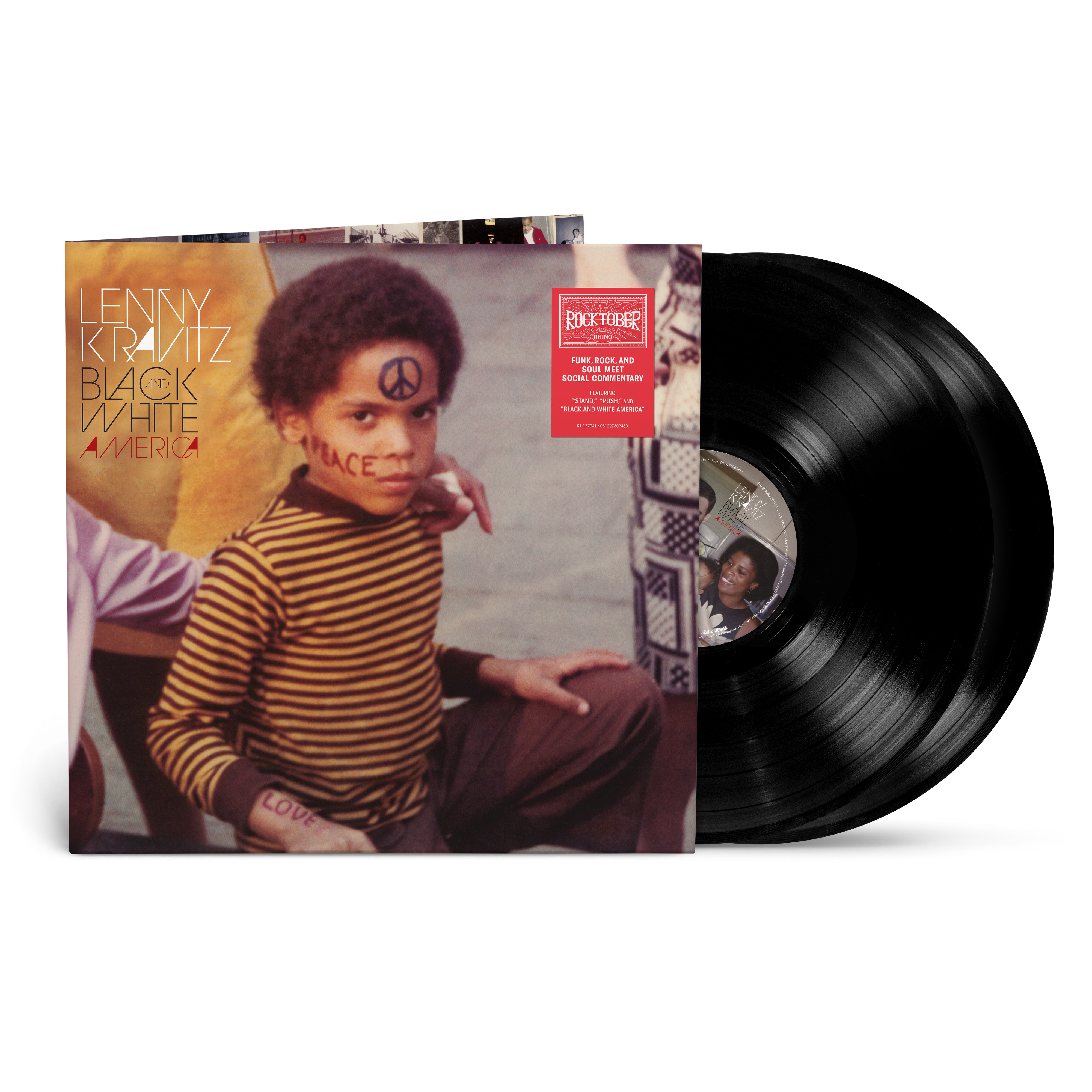 [PRE-ORDER] Lenny Kravitz - Black & White America [ROCKtober 2025] [2-lp] [Release Date: 10/03/2025]