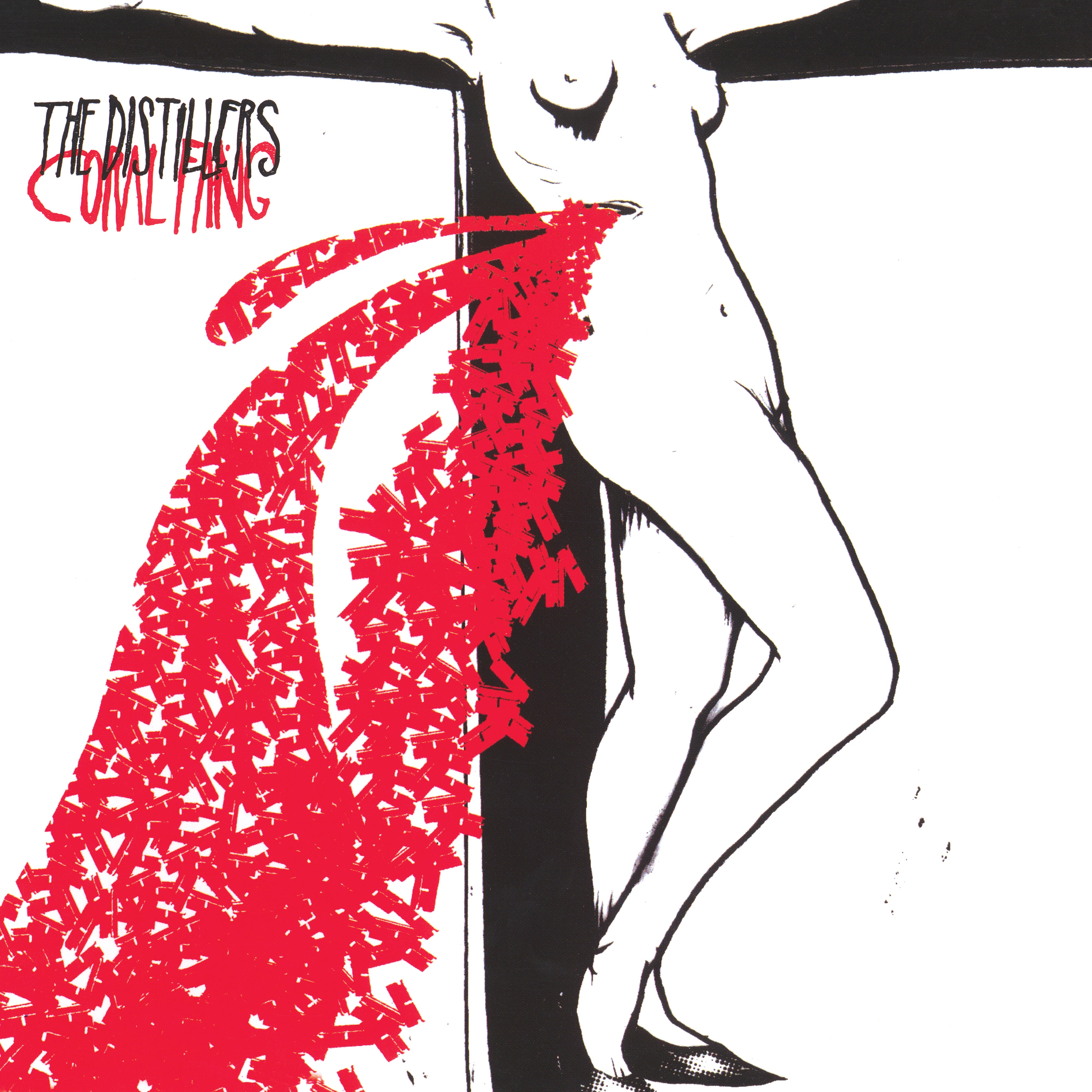 [PRE-ORDER] The Distillers - Coral Fang [ROCKtober 2025][Red with Black Splatter Vinyl] [Release Date: 10/03/2025]