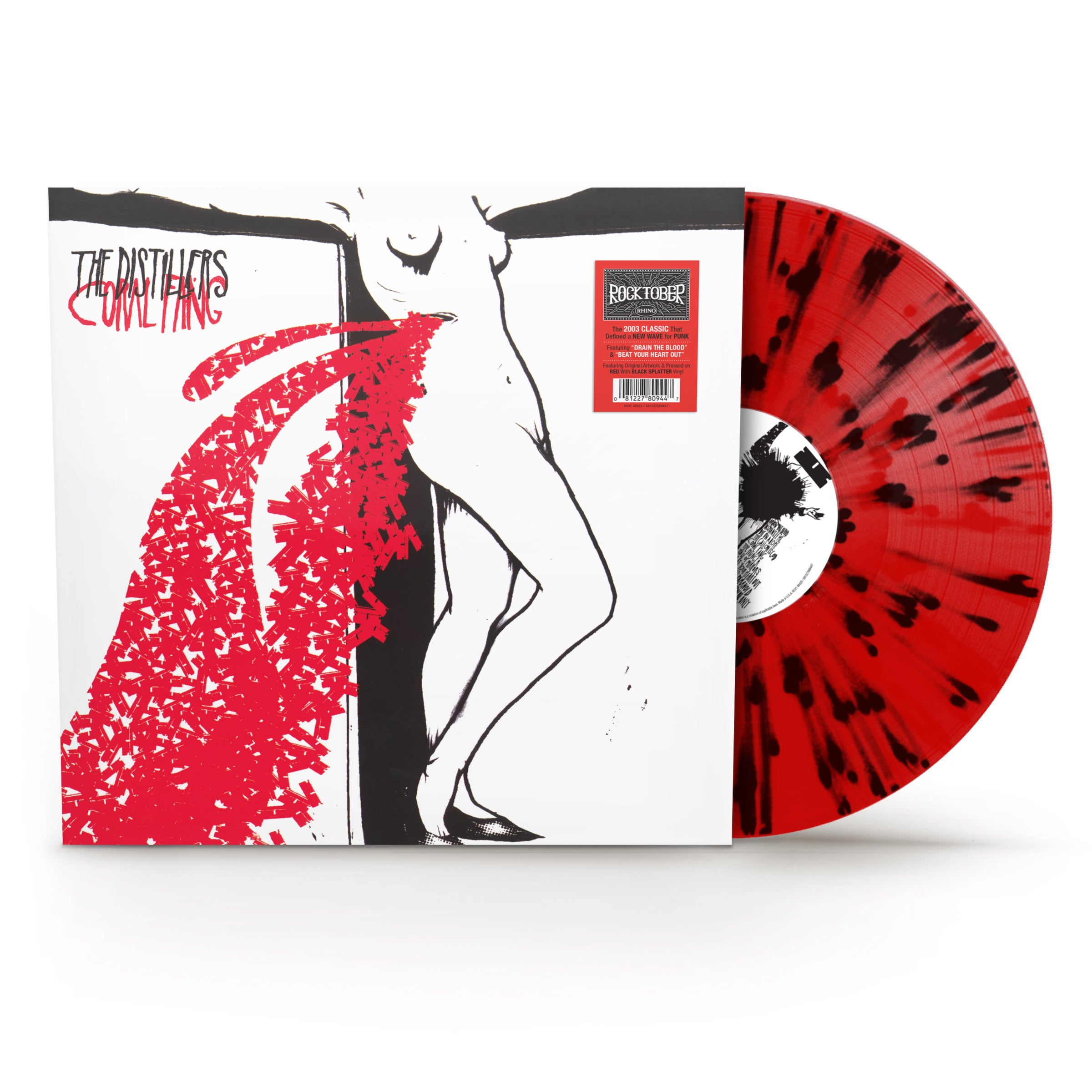 [PRE-ORDER] The Distillers - Coral Fang [ROCKtober 2025][Red with Black Splatter Vinyl] [Release Date: 10/03/2025]