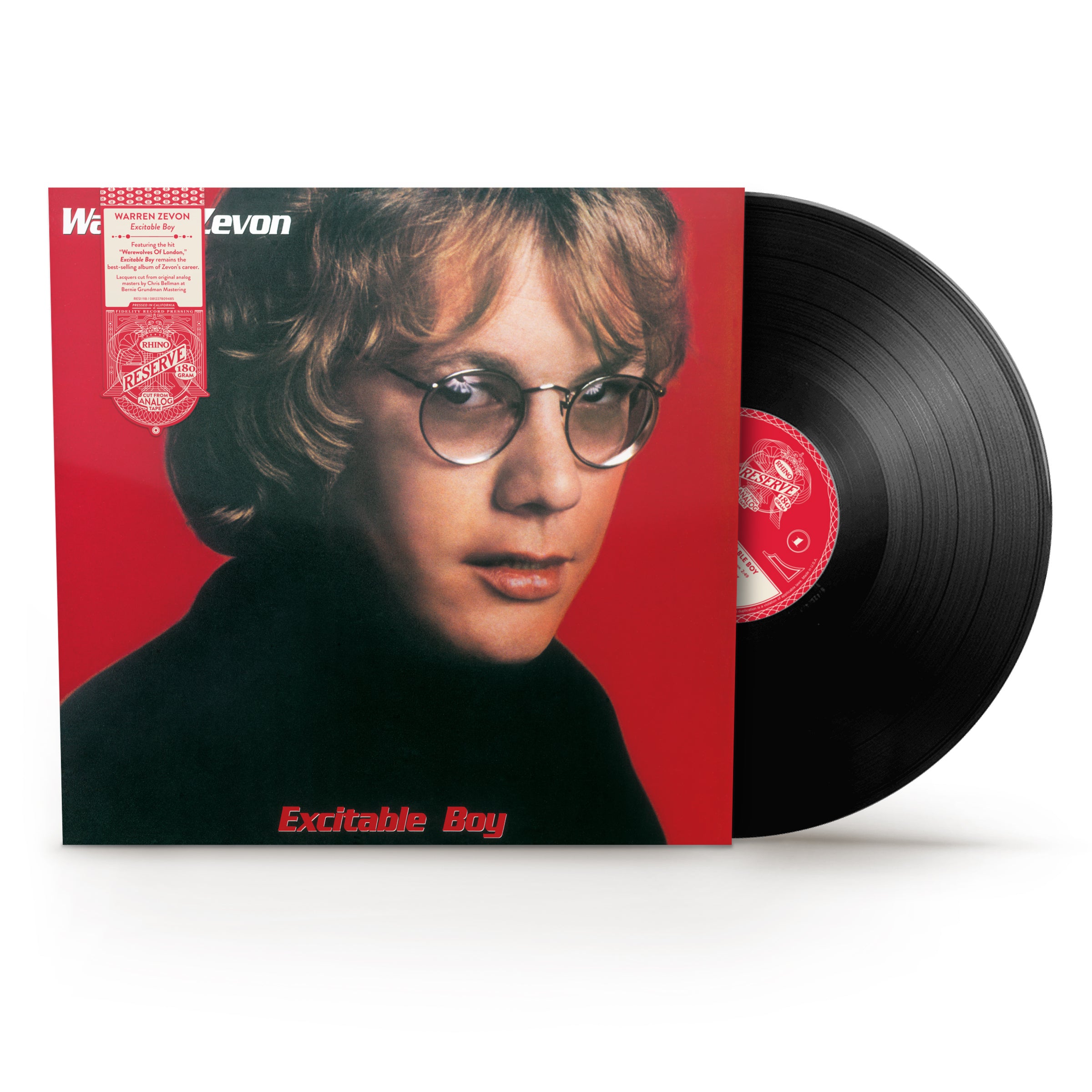 [PRE-ORDER] Warren Zevon - Excitable Boy [Rhino Reserve] [ROCKtober 2025] [Release Date: 10/31/2025]