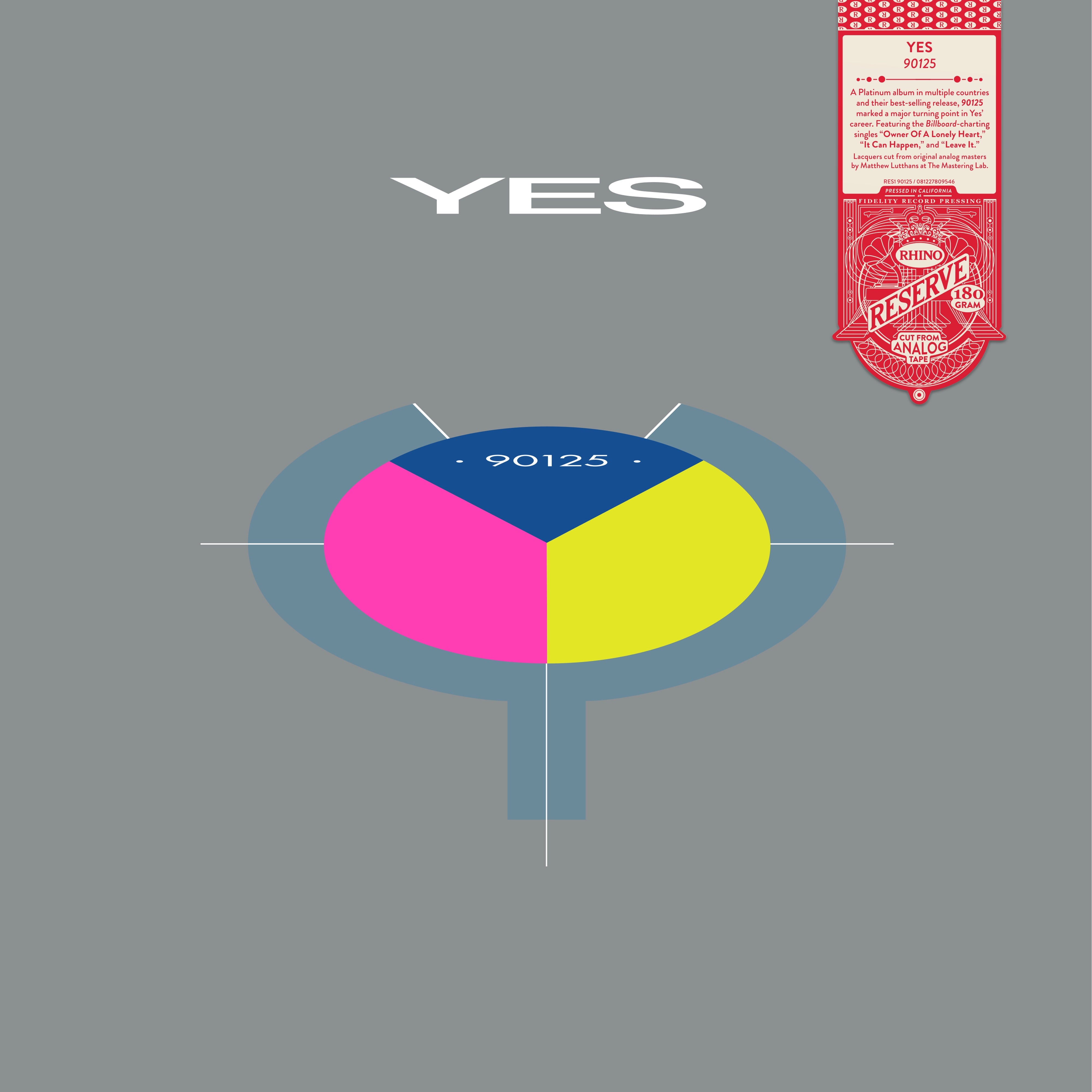 [PRE-ORDER] Yes - 90125 [Rhino Reserve] [ROCKtober 2025] [Release Date: 10/03/2025]