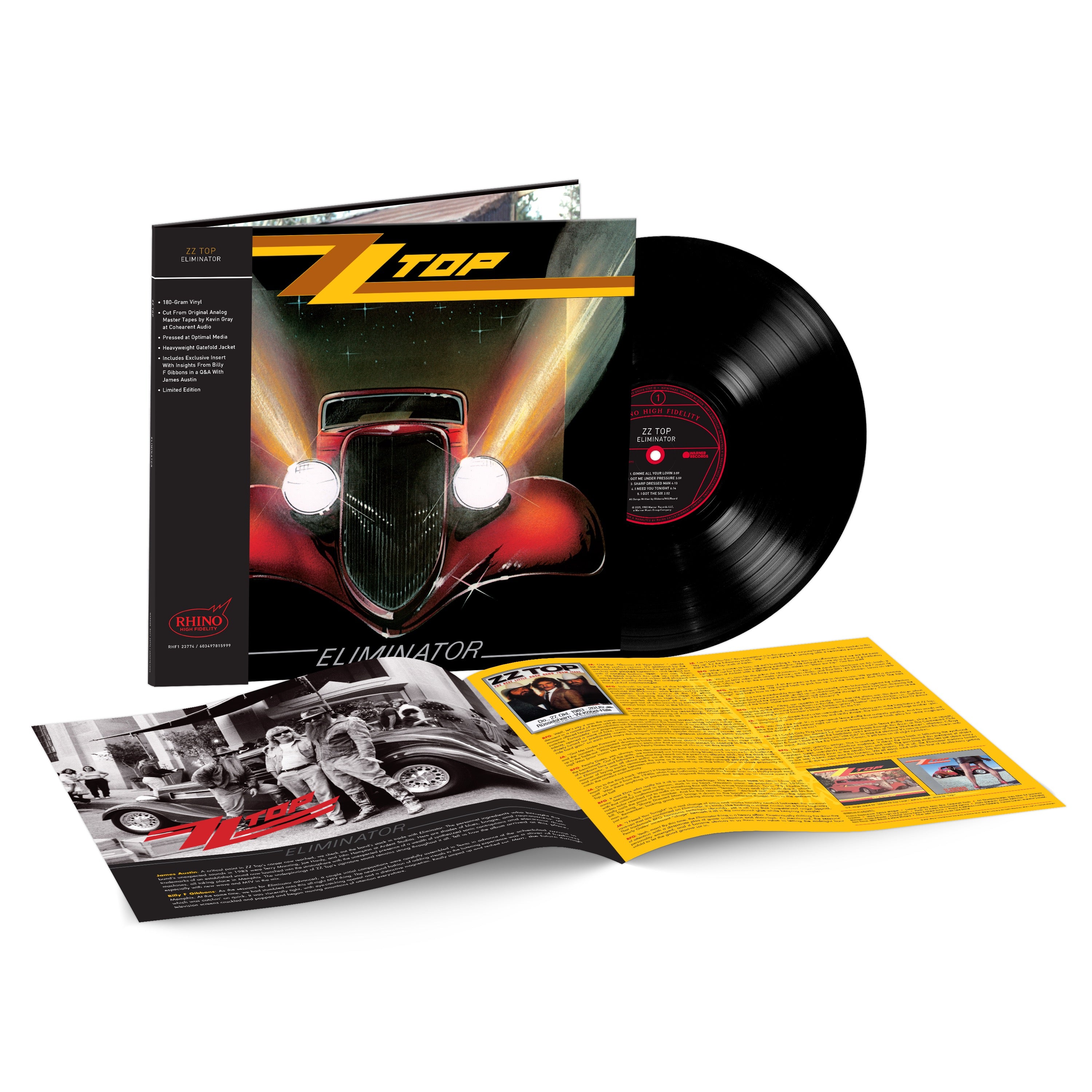 [PRE-ORDER] ZZ Top - Eliminator [Rhino Hifi] [ROCKtober 2025] [Release Date: 10/31/2025]