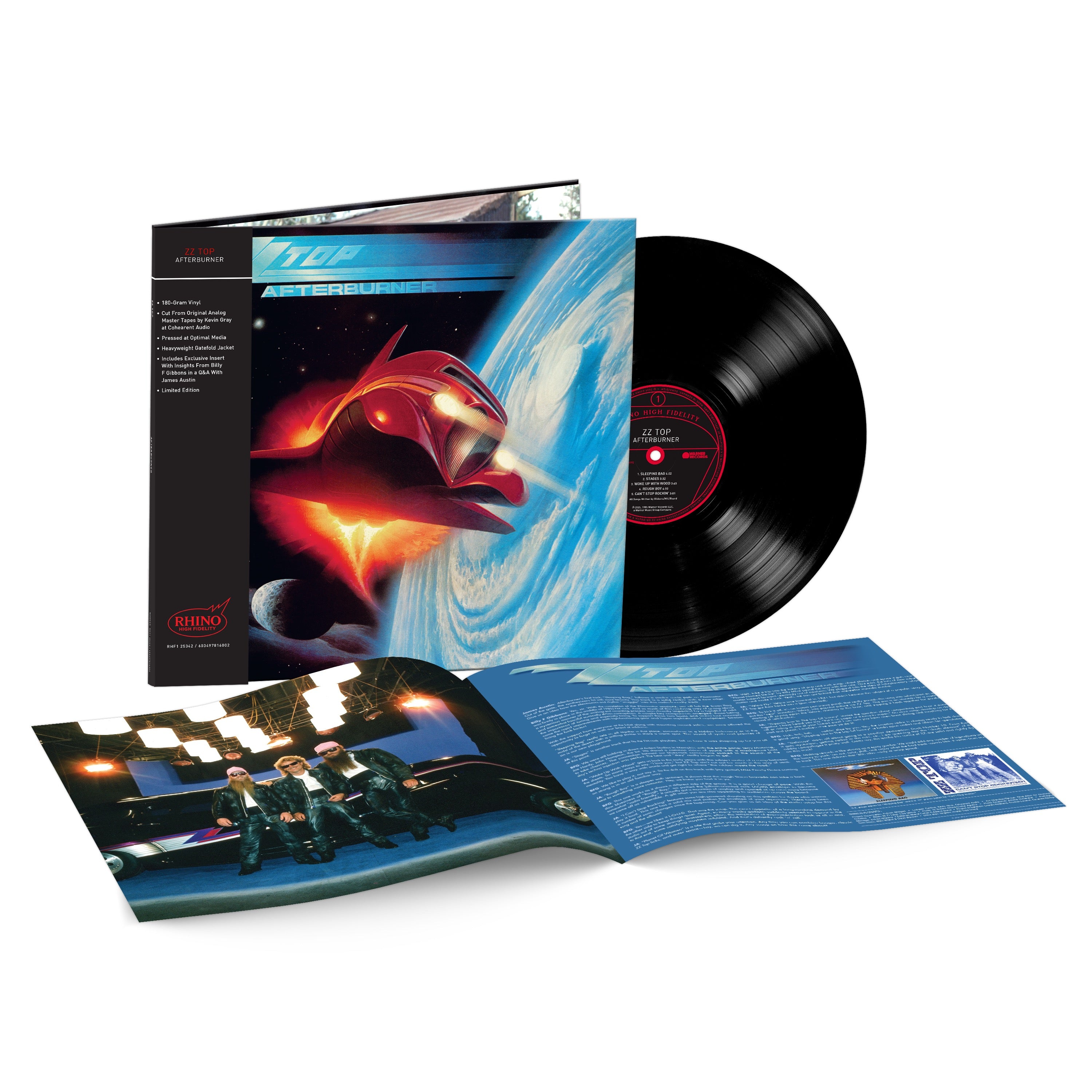 [PRE-ORDER] ZZ Top - Afterburner [Rhino Hifi] [ROCKtober 2025] [Release Date: 10/31/2025]