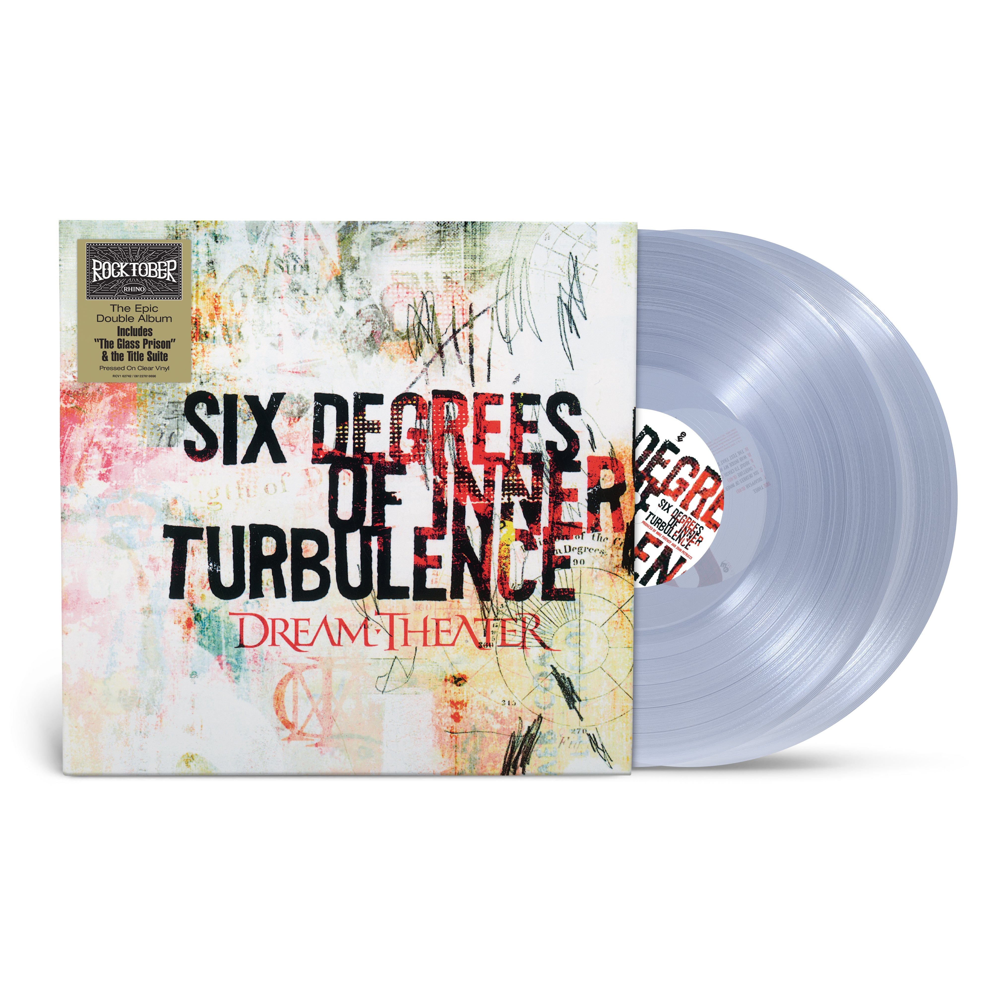 [PRE-ORDER] Dream Theater - Six Degrees of Inner Turbulence [ROCKtober 2025] [2-lp Clear Vinyl] [Release Date: 10/10/2025]