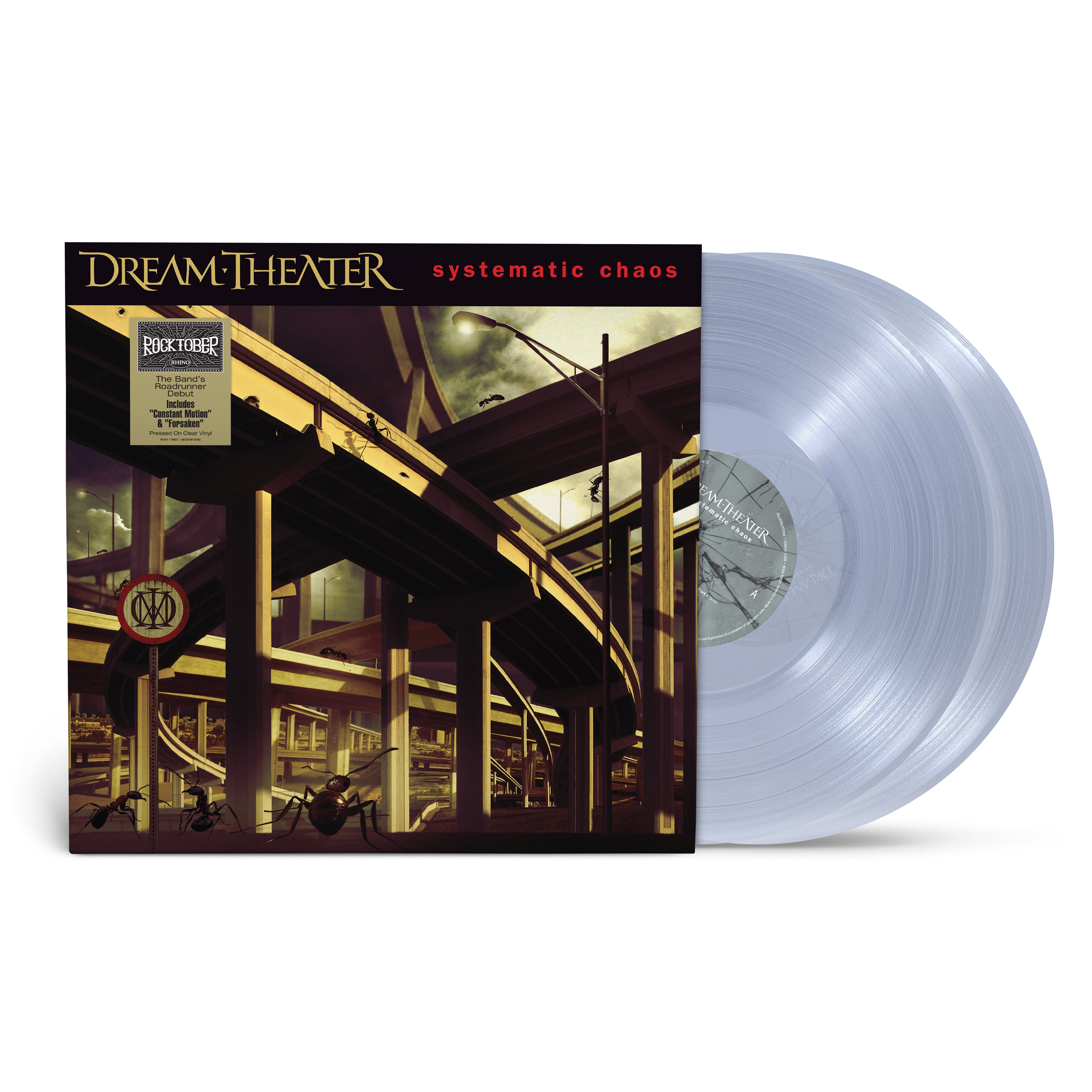 [PRE-ORDER] Dream Theater - Systematic Chaos [ROCKtober 2025][2-lp Clear Vinyl] [Release Date: 10/10/2025]