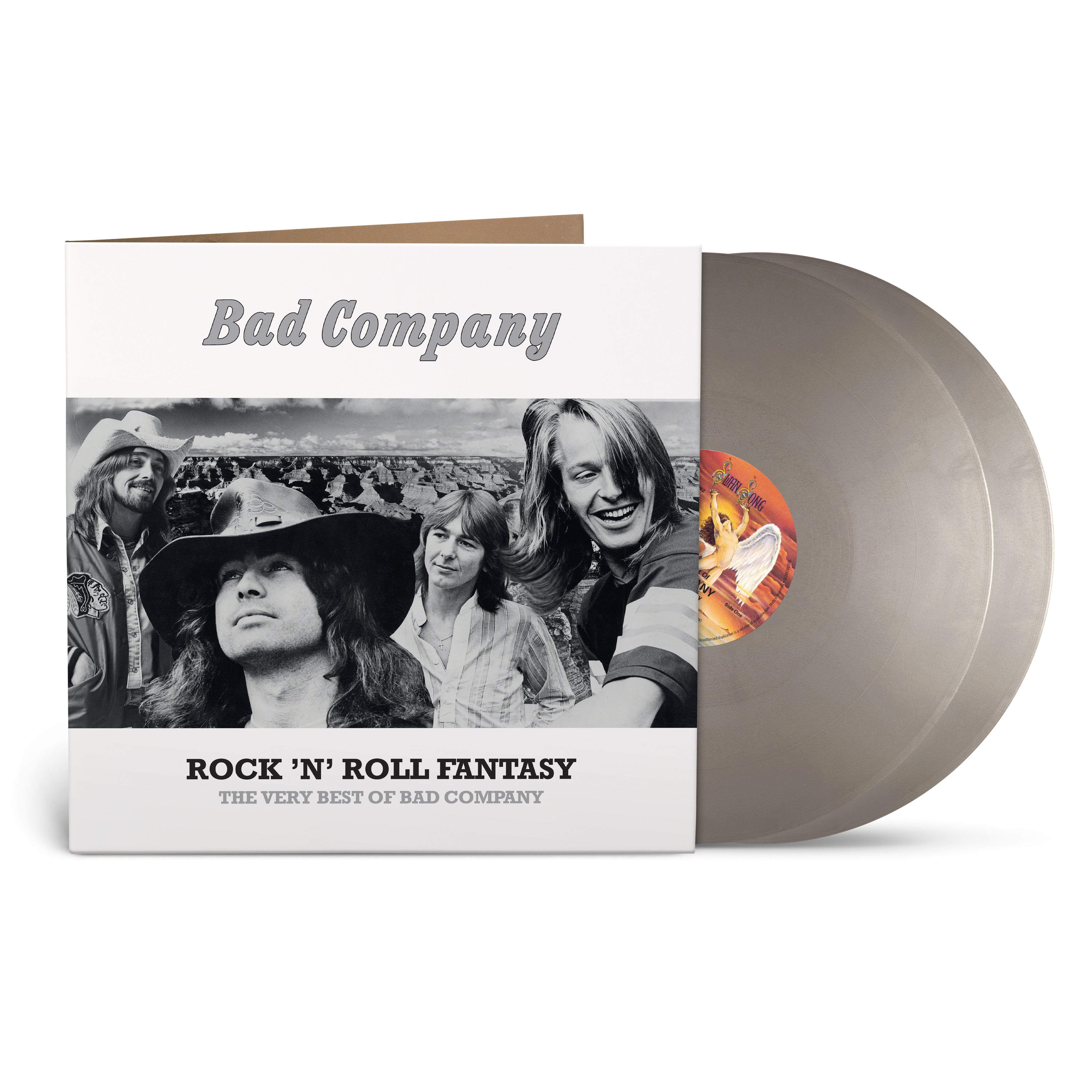 [PRE-ORDER] Bad Company - Rock N Roll Fantasy: The Very Best Of Bad Company [ROCKtober 2025][2-lp Silver Vinyl] [Release Date: 10/31/2025]