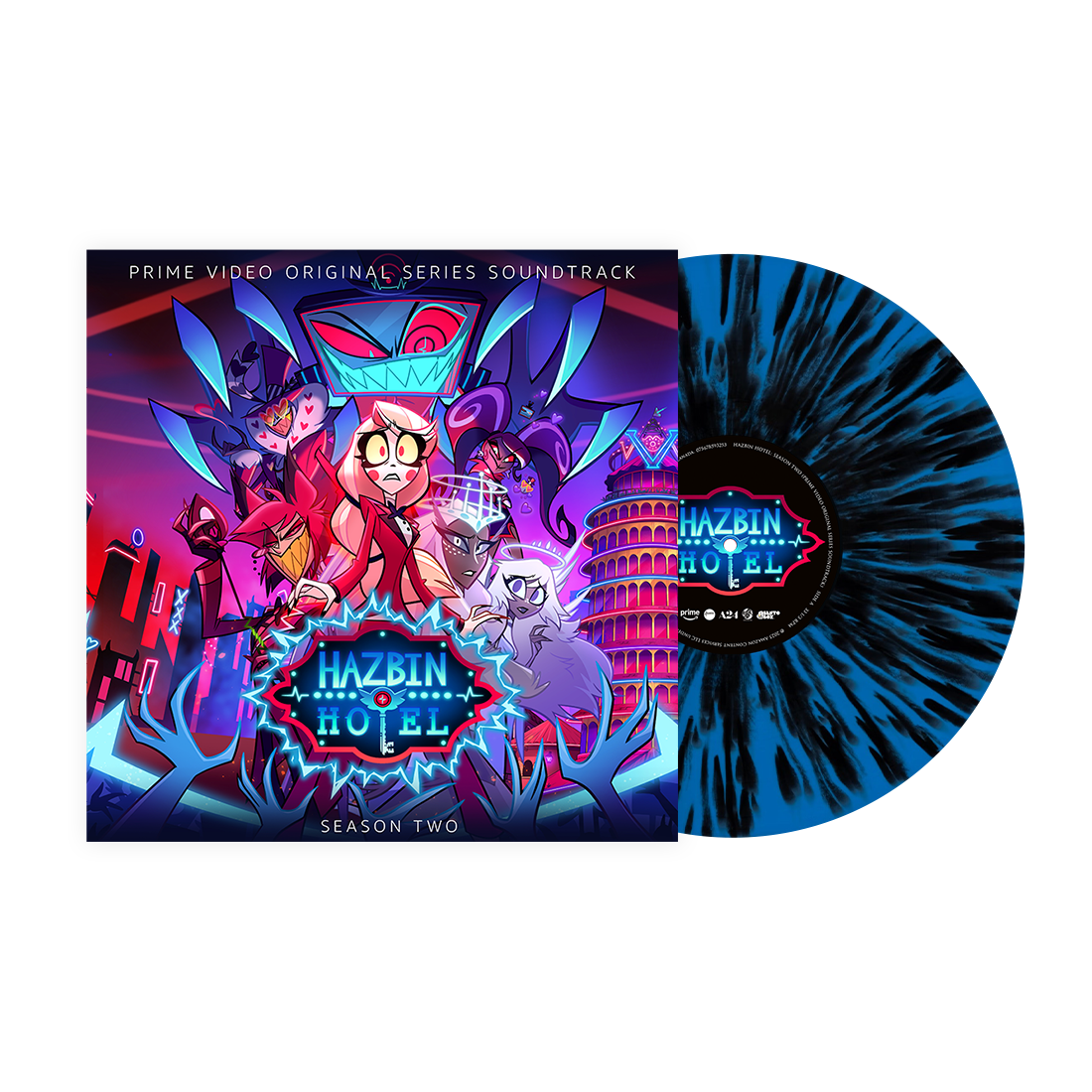 [PRE-ORDER] Hazbin Hotel - Hazbin Hotel: Season Two [Indie-Exclusive VoxTek Splatter Vinyl] [Release Date: 11/21/2025]