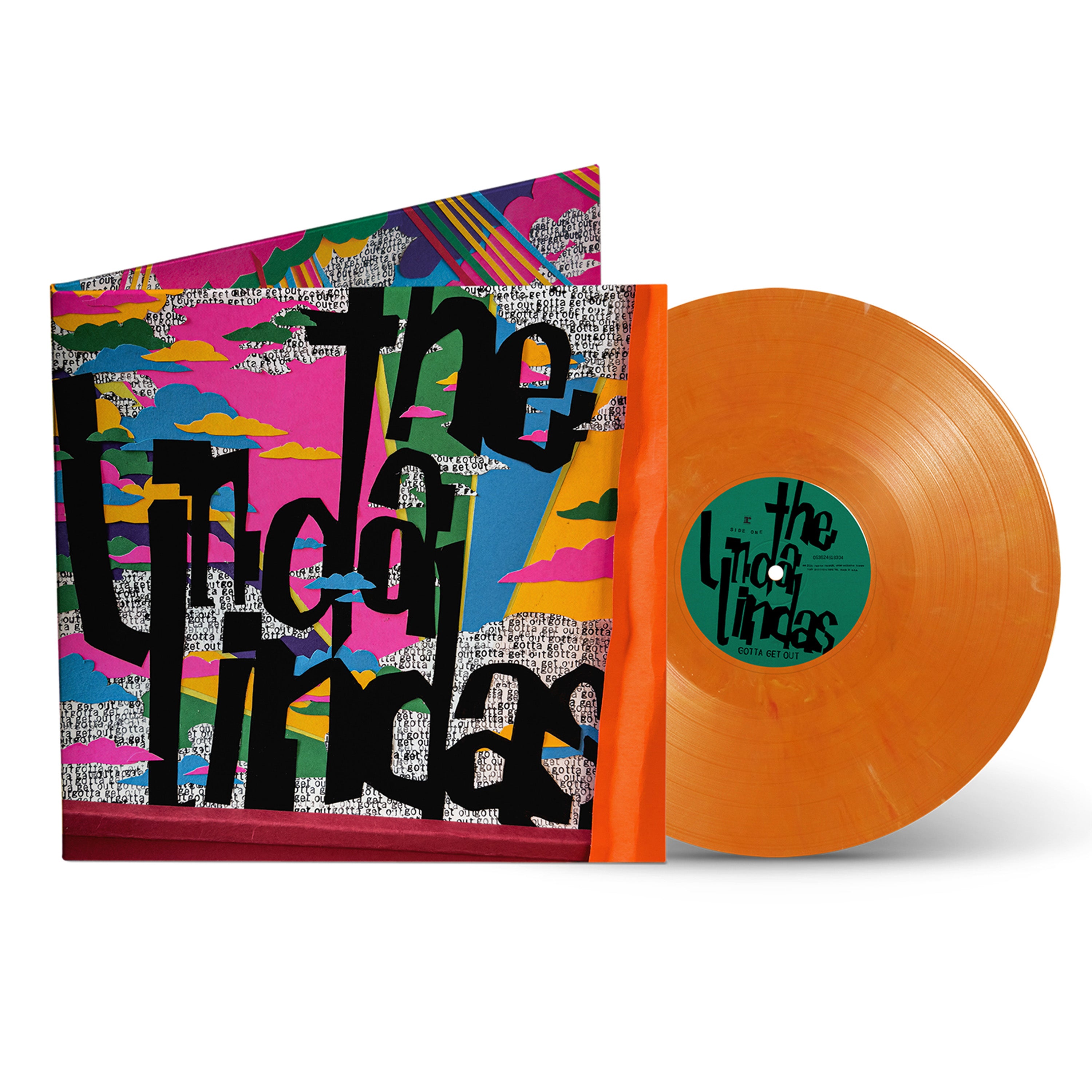 The Linda Lindas - Gotta Get Out [Indie-Exclusive Eco-Mix Orange Vinyl]